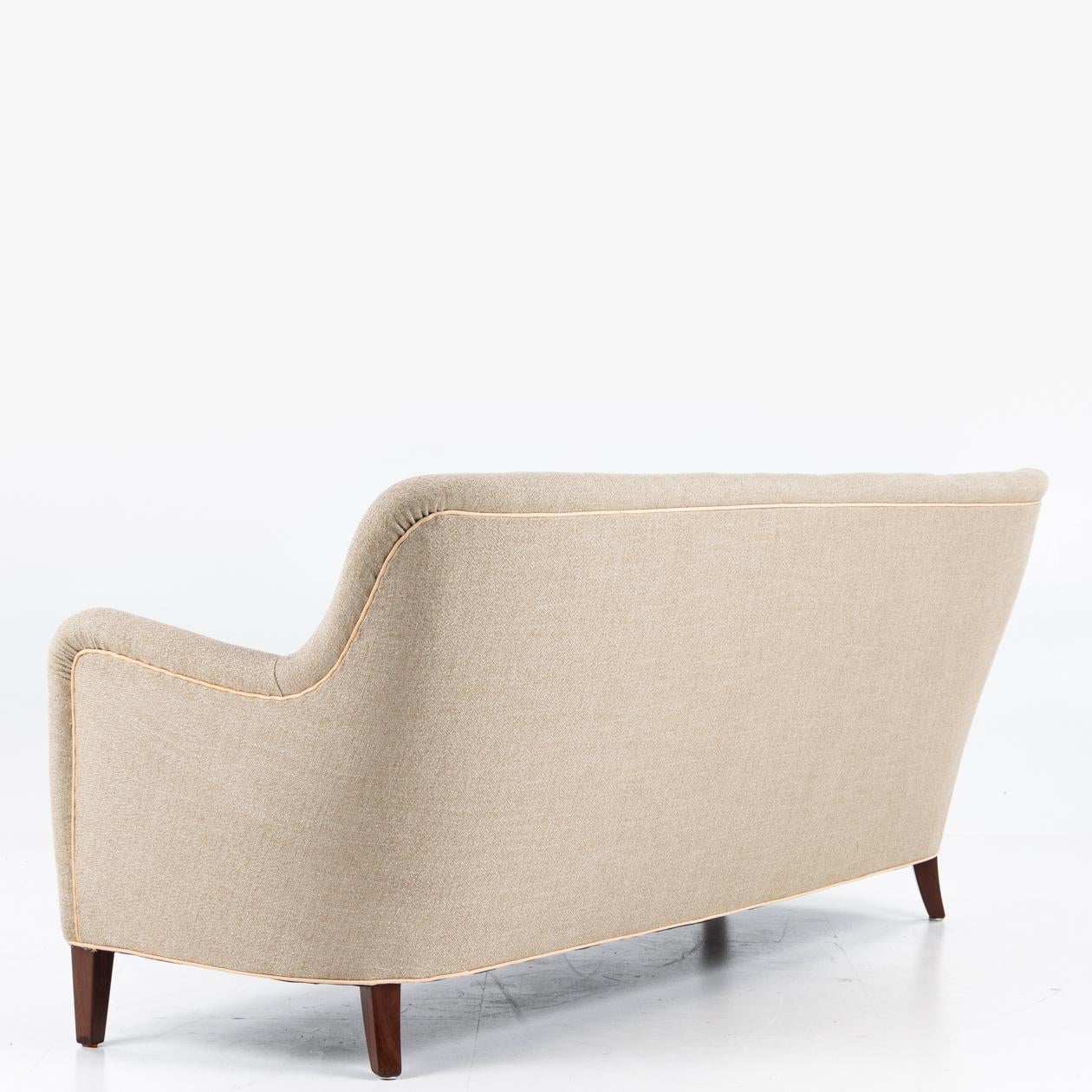 Sofa with new wool by Birte Iversen / A. J Iversen