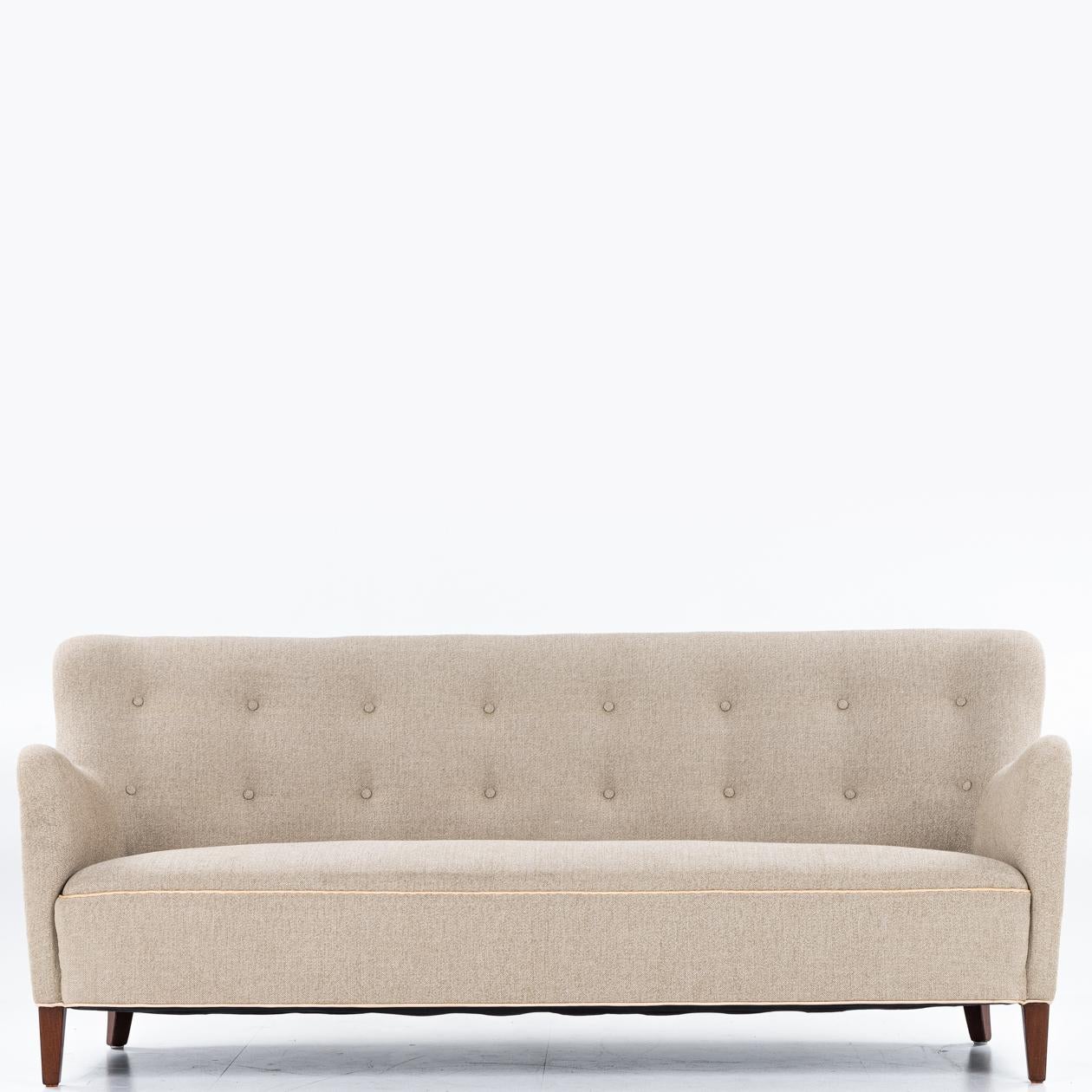 Teak Sofa by Birte Iversen For Sale