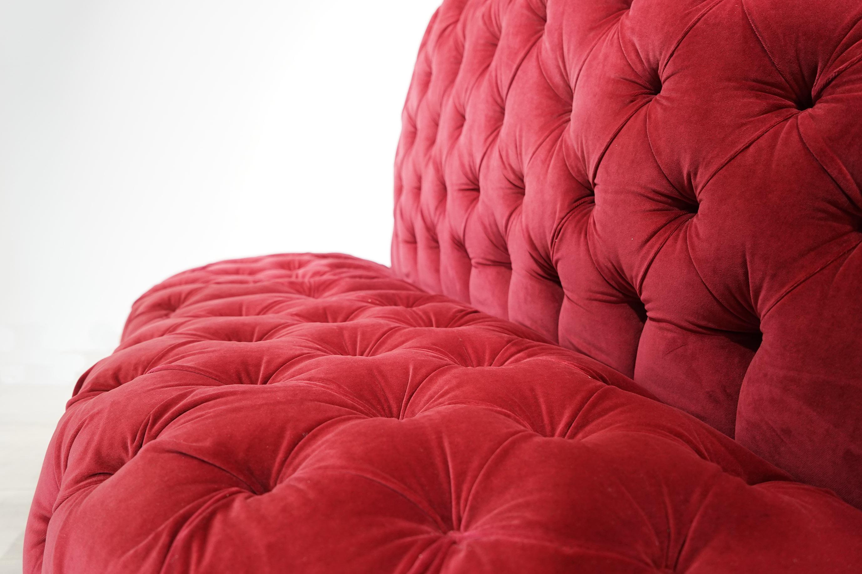 Sofa von Carlo Mollino für das Devalle House, 1985 (Italienisch) im Angebot