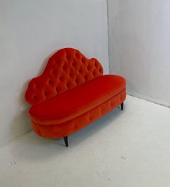 Mid-Century Modern Sofa by Cesare Lacca, Italy, 1950s