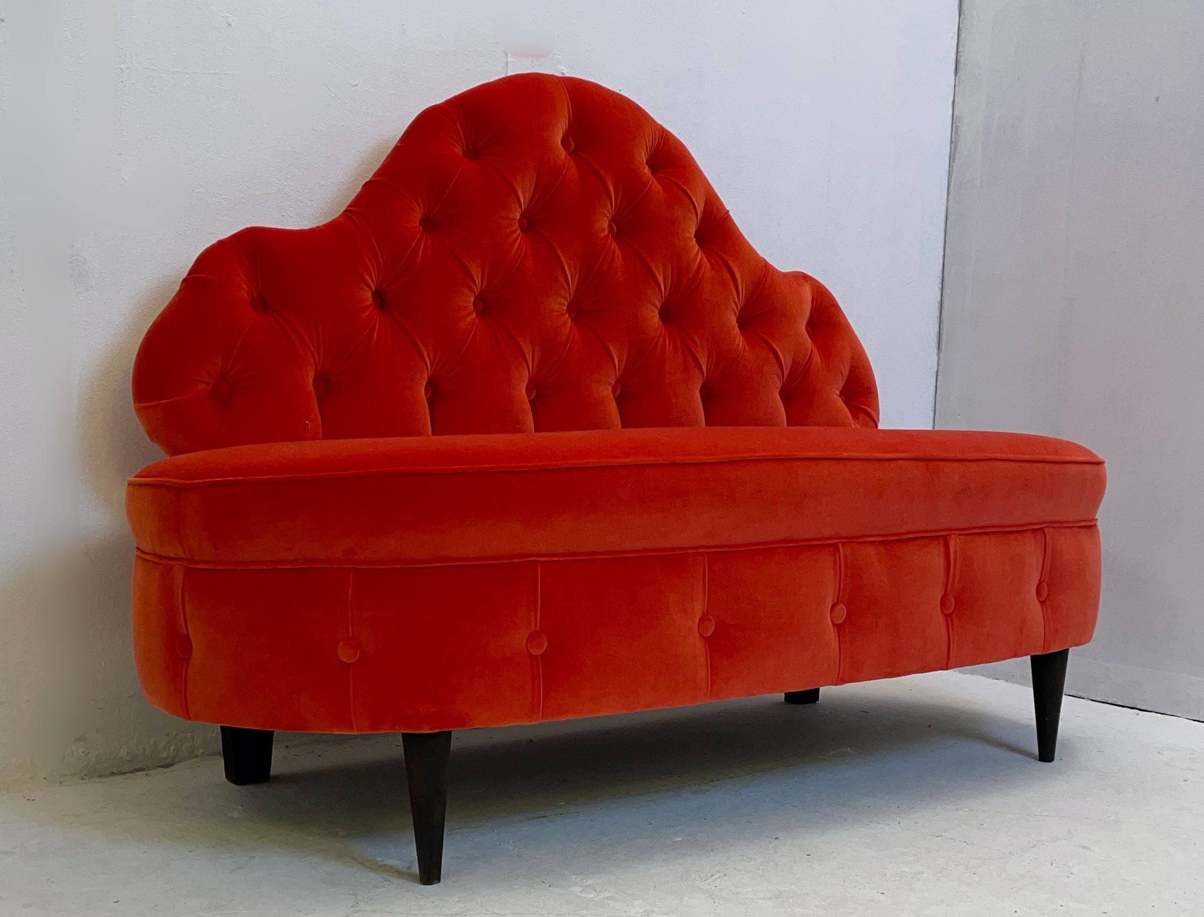 Mid-Century Modern Sofa by Cesare Lacca, Italy, 1950s In Good Condition For Sale In Brussels, BE