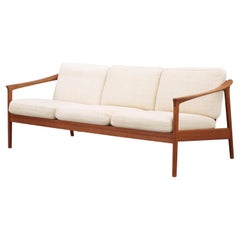 Sofa by Folke Ohlsson " Colorado" Made by Bodafors Teak Wood Sweden 1960 Signed
