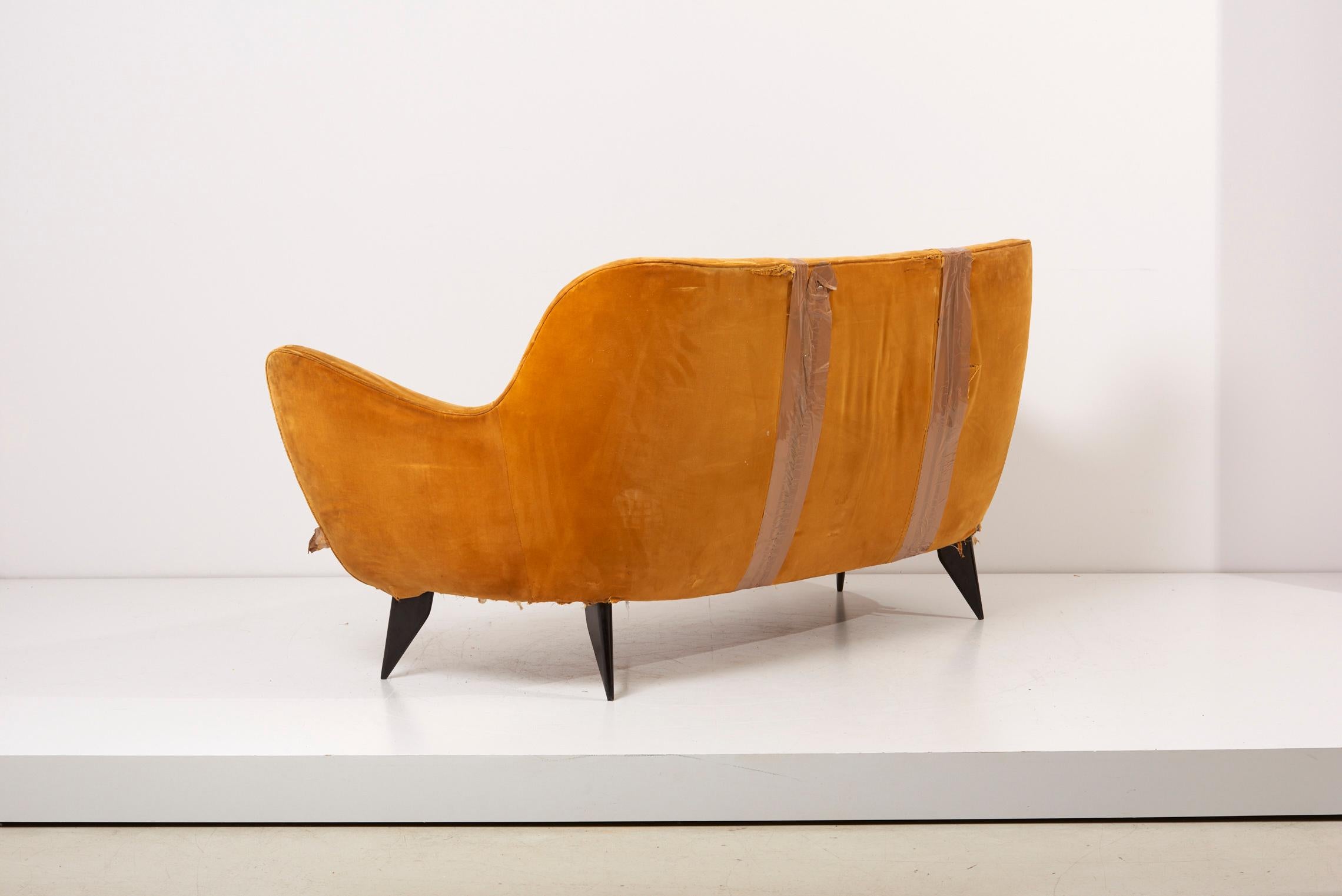 Sofa by Guglielmo Veronesi for ISA Bergamo, Italy, 1950s 1