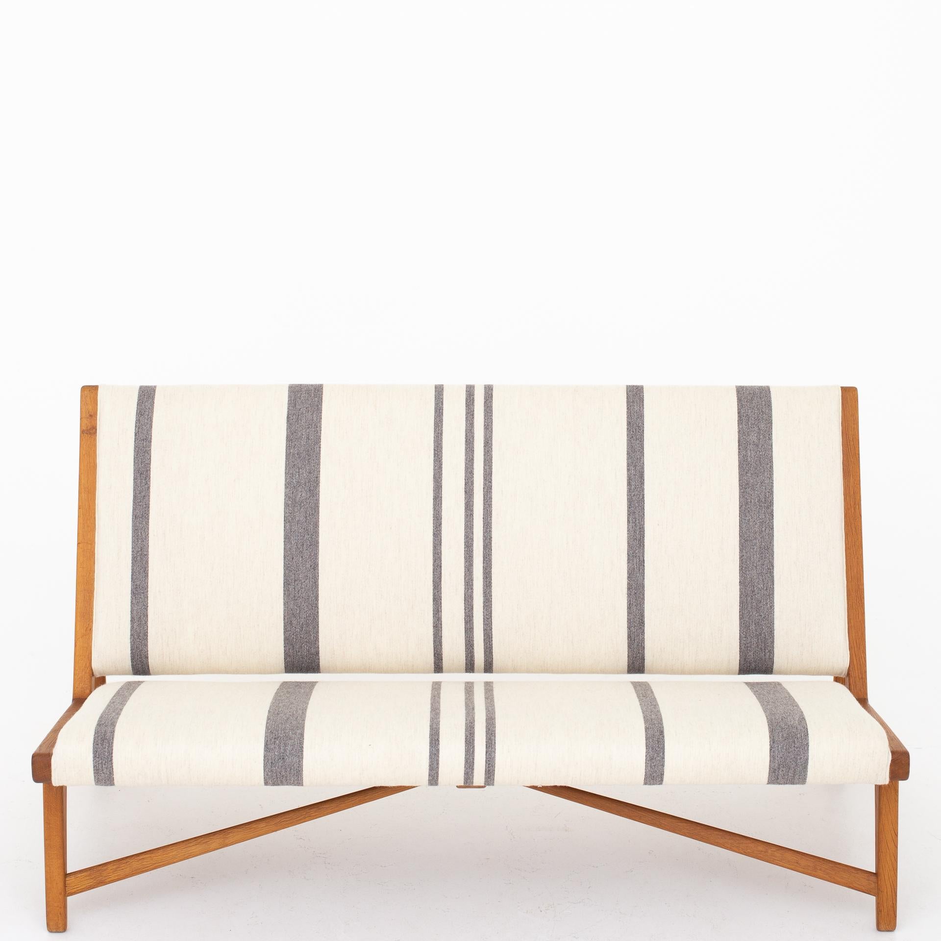 Chêne Canapé Hans J. Wegner. en vente