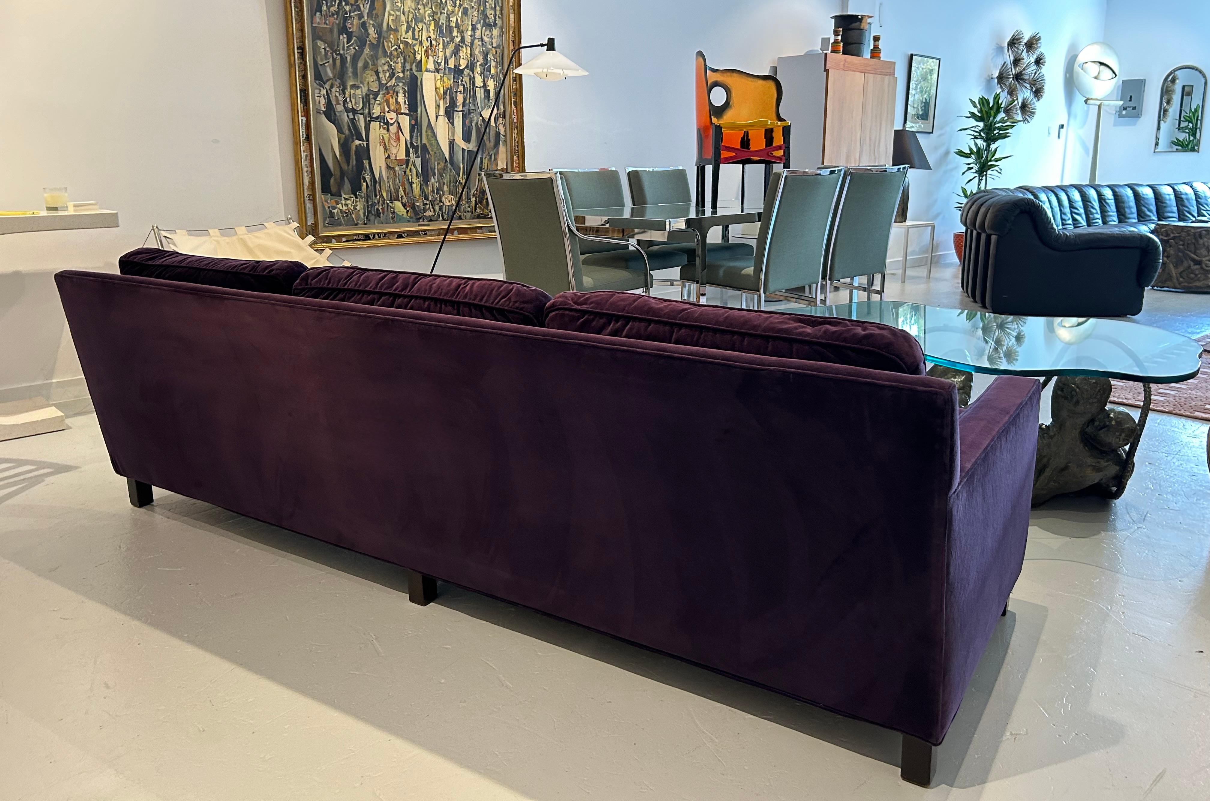 Fabric Sofa by Harvey Probber For Sale