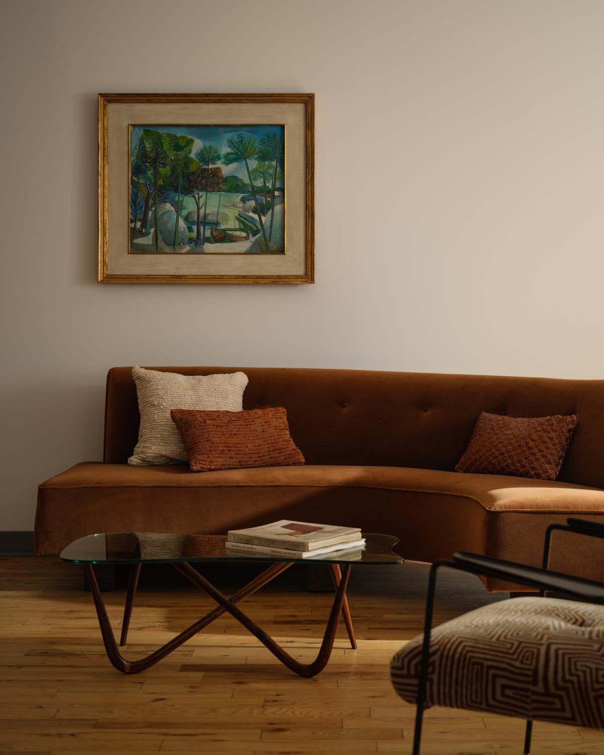 Sofa von Joaquim Tenreiro, 1960er Jahre im Angebot 4