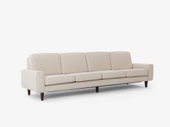 Canapé de Joaquim Tenreiro, Brésilien moderne du milieu du siècle, années 1960