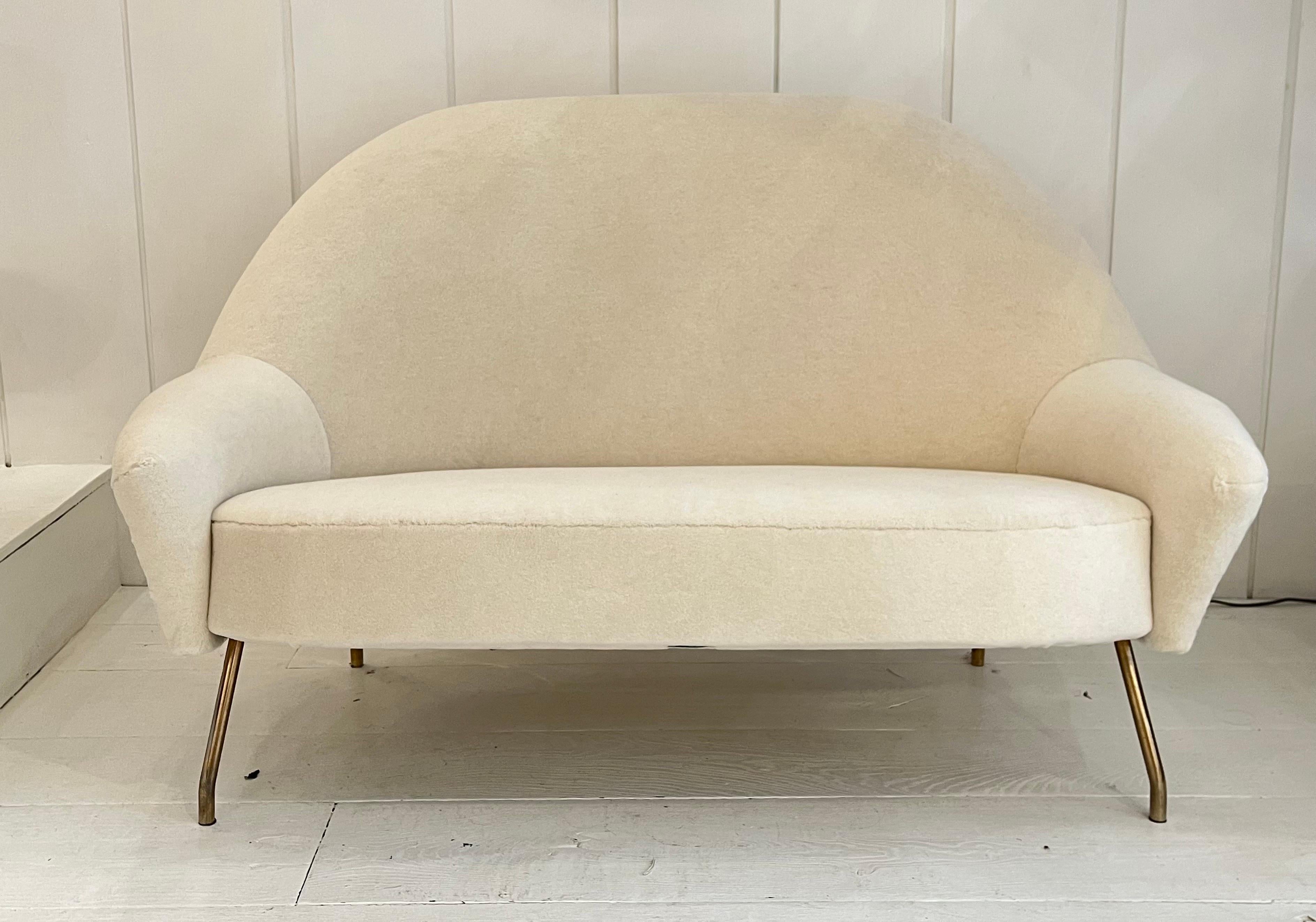 Mid-Century Modern Sofa by Joseph Andre Motte