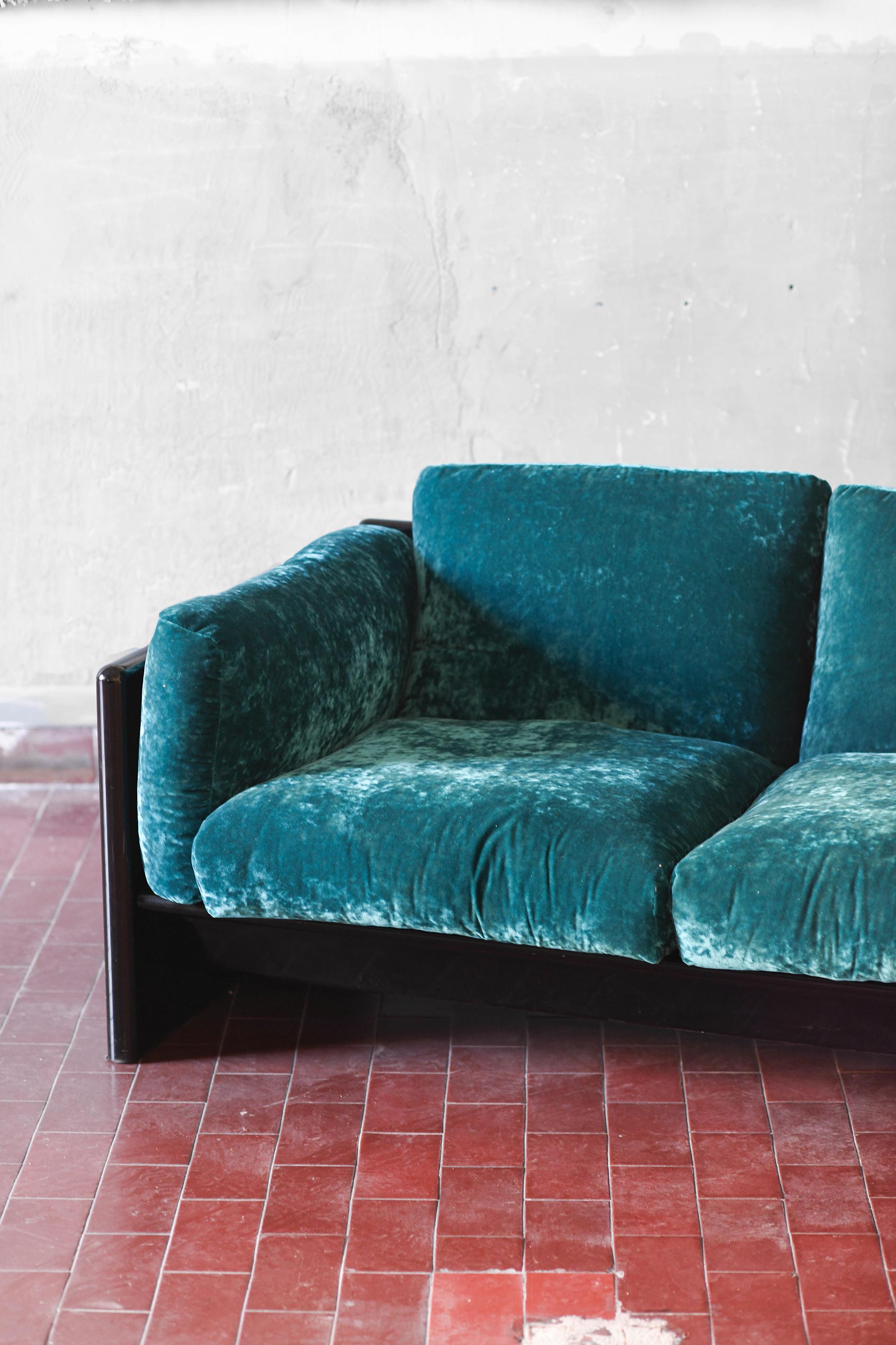 Fabric Sofa by Kazuhide Takahama for Studio Simon, 1970s For Sale