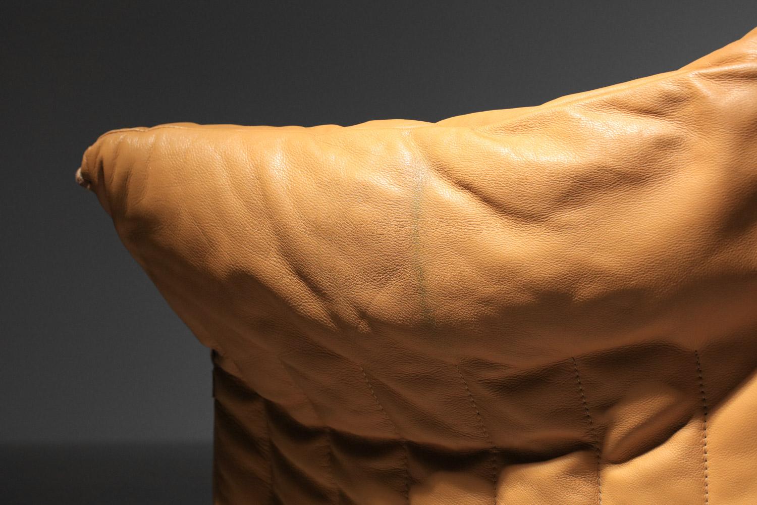 Italian Sofa by mario bellini model “Le stelle” for B&B italia leather For Sale