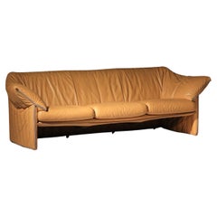 Sofa by mario bellini model “Le stelle” for B&B italia leather