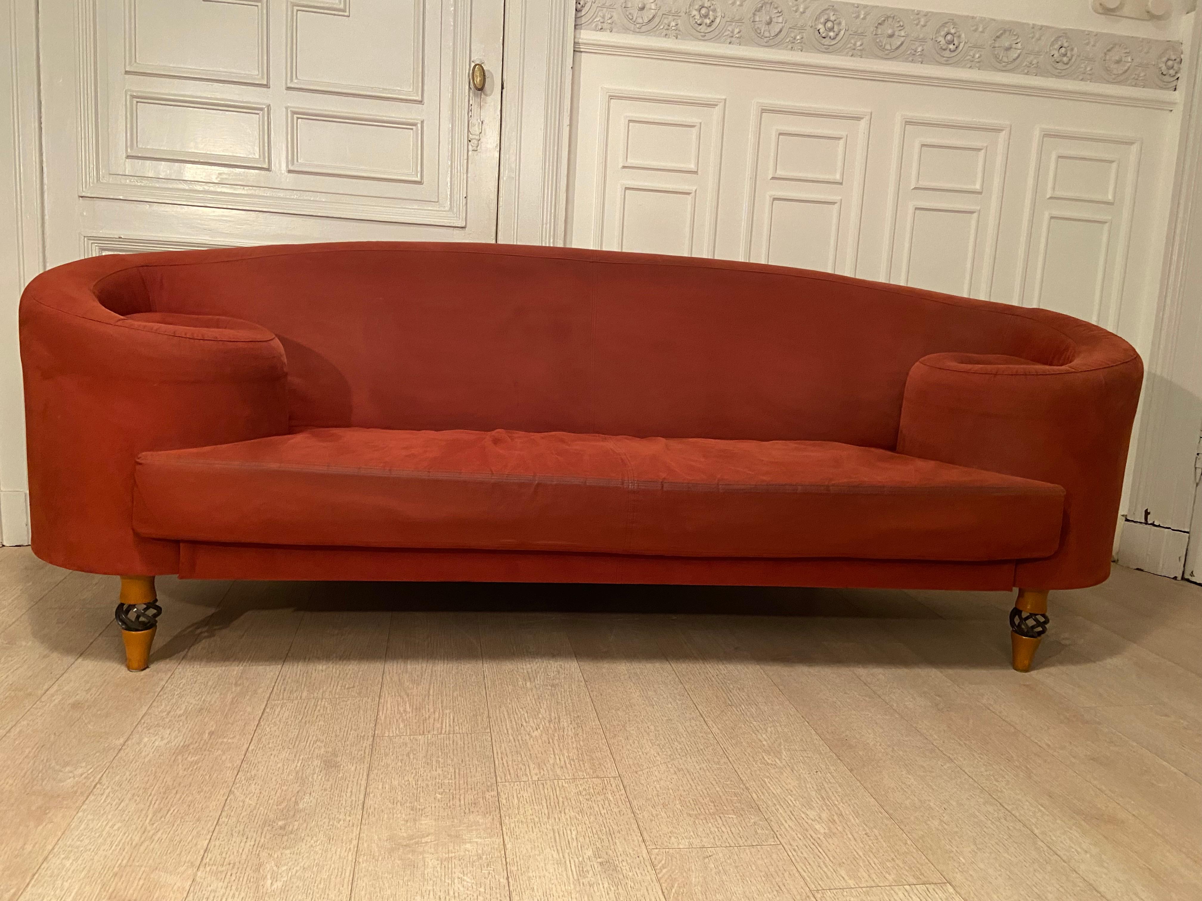 Sofa by Maroeska Metz for Gelderland Ax, Netherlands, a Pair Available 2