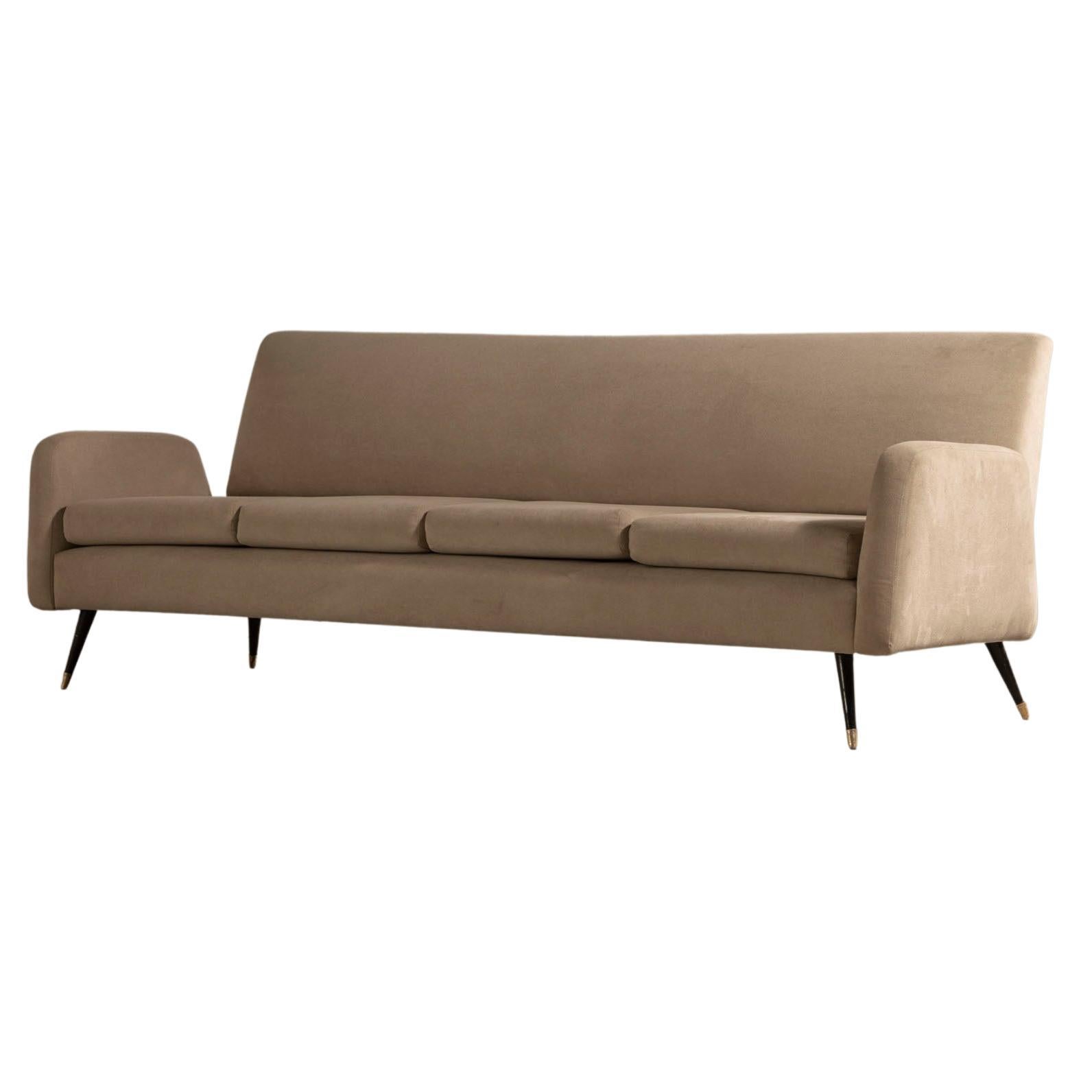 Four-Seater Sofa by Martin Eisler, Brazilian Mid-Century Modern Design