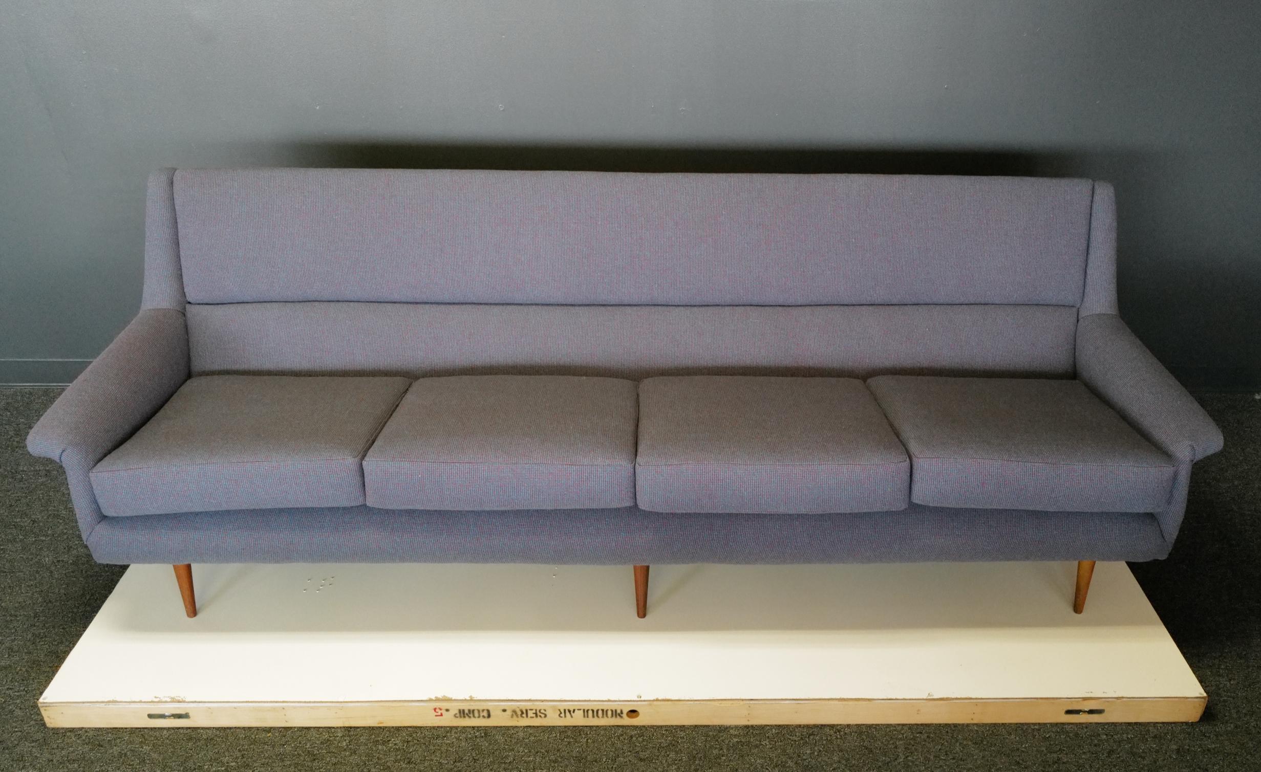 Upholstery Sofa by Milo Baughman  For Sale