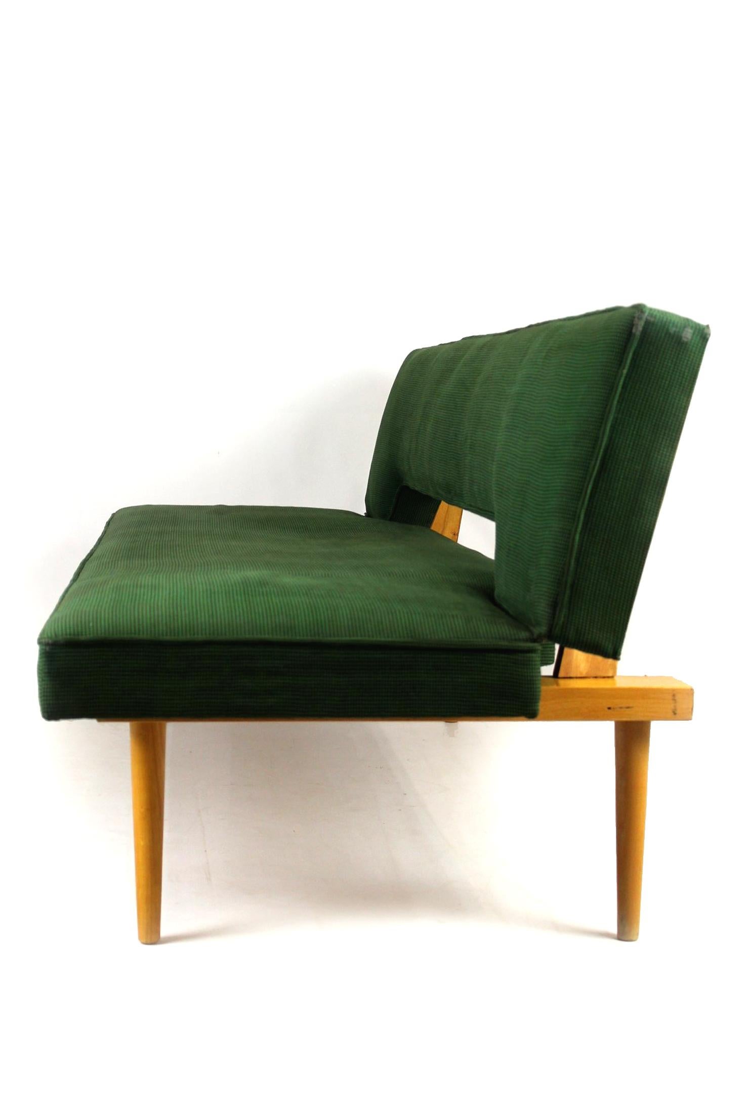 Sofa by Miroslav Navratil for Drevopodnik Brno, 1969 6