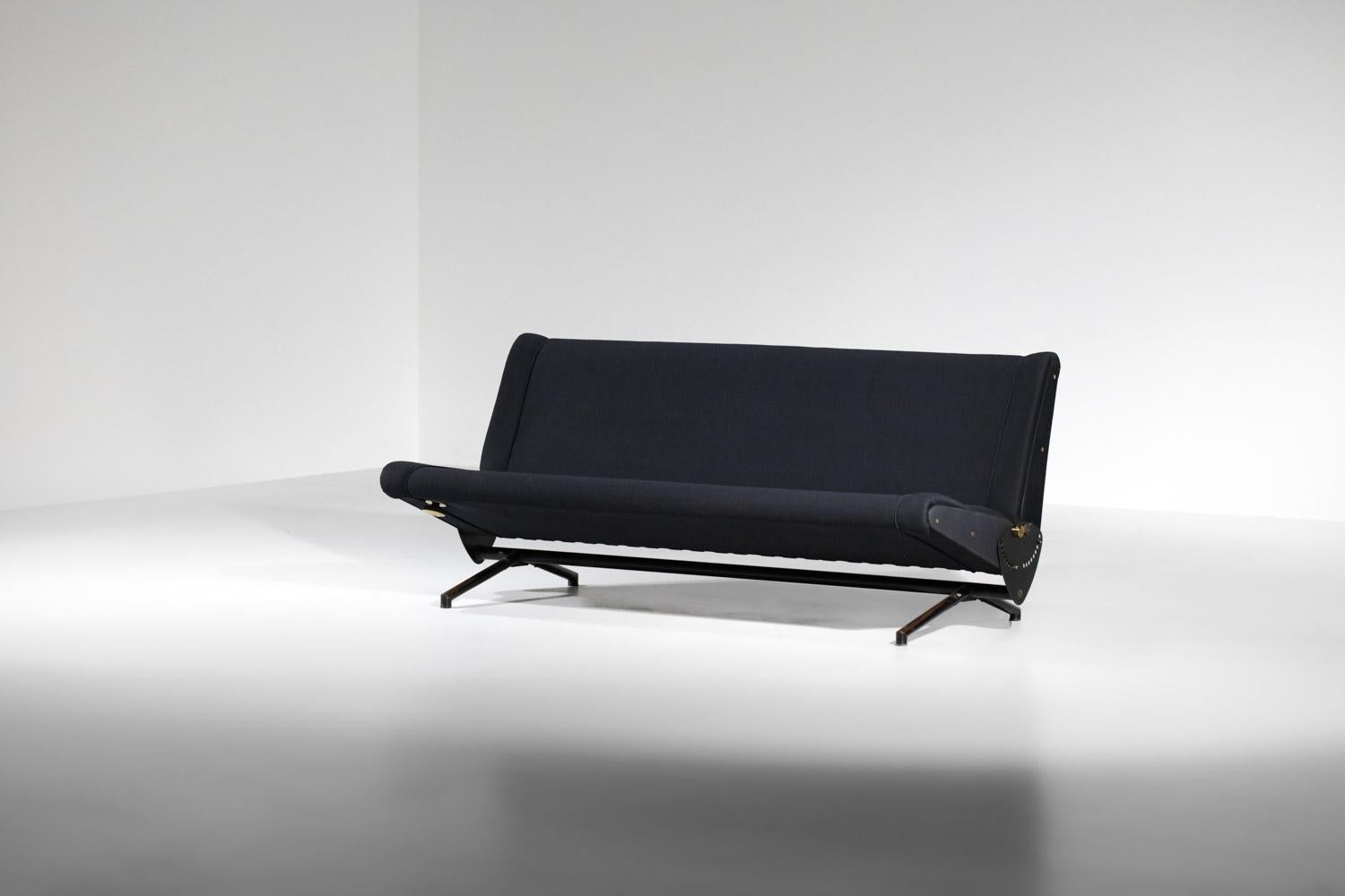 Sofa von Osvaldo Borsani, Modell D70, Italienisch für Tecno Years 1960 (Moderne der Mitte des Jahrhunderts) im Angebot