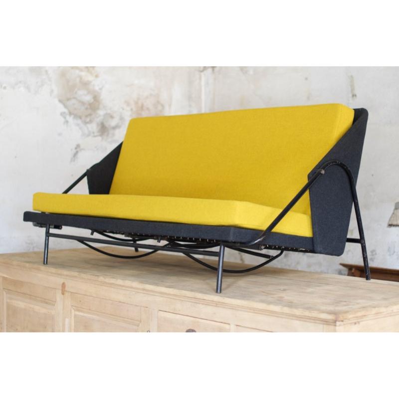 Sofa by René Jean Caillette for Airborne, 1954 For Sale 5