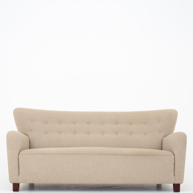 Beech Sofa by Thorald Madsen For Sale