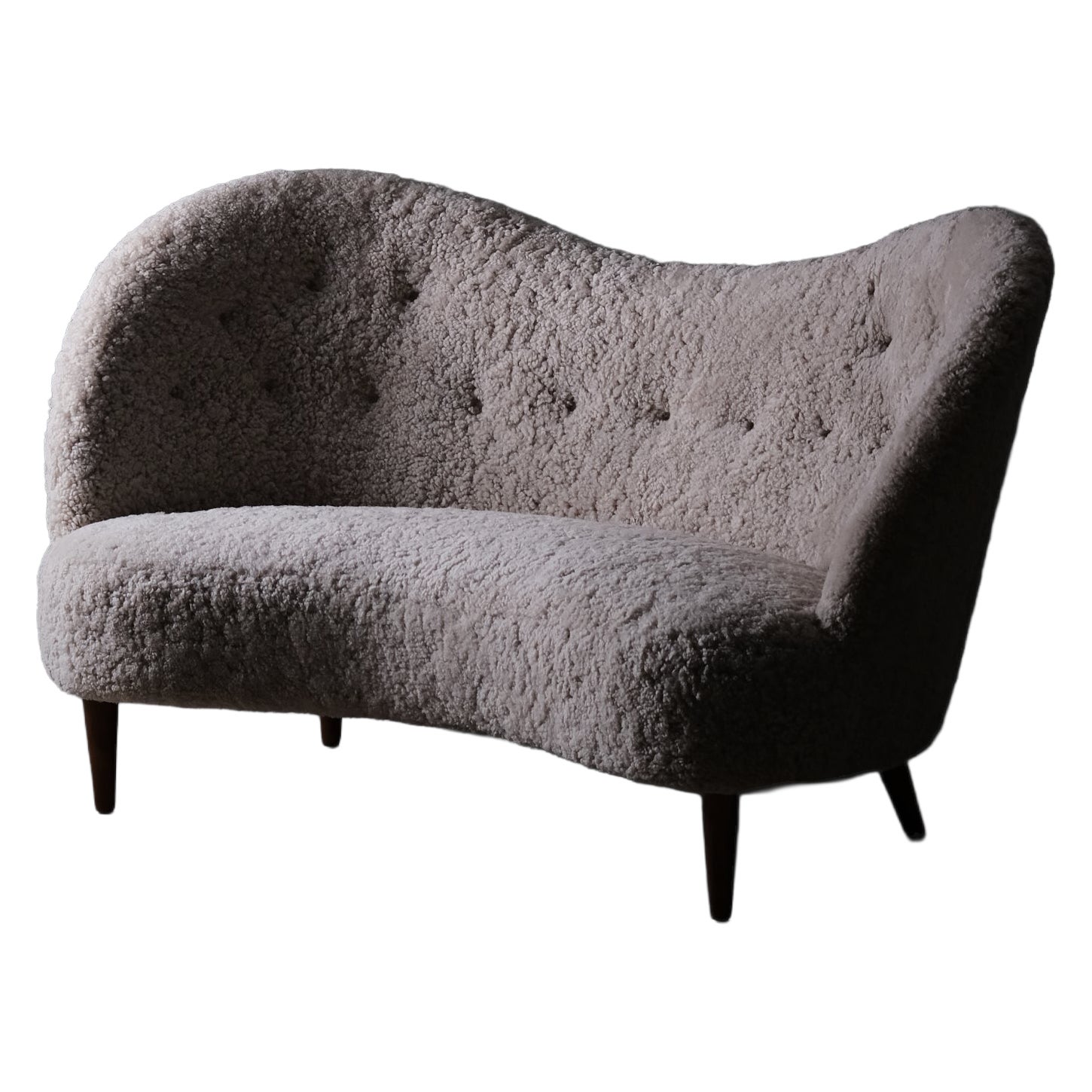 Sofa by unknown designer and maker, Sweden, 1940s For Sale