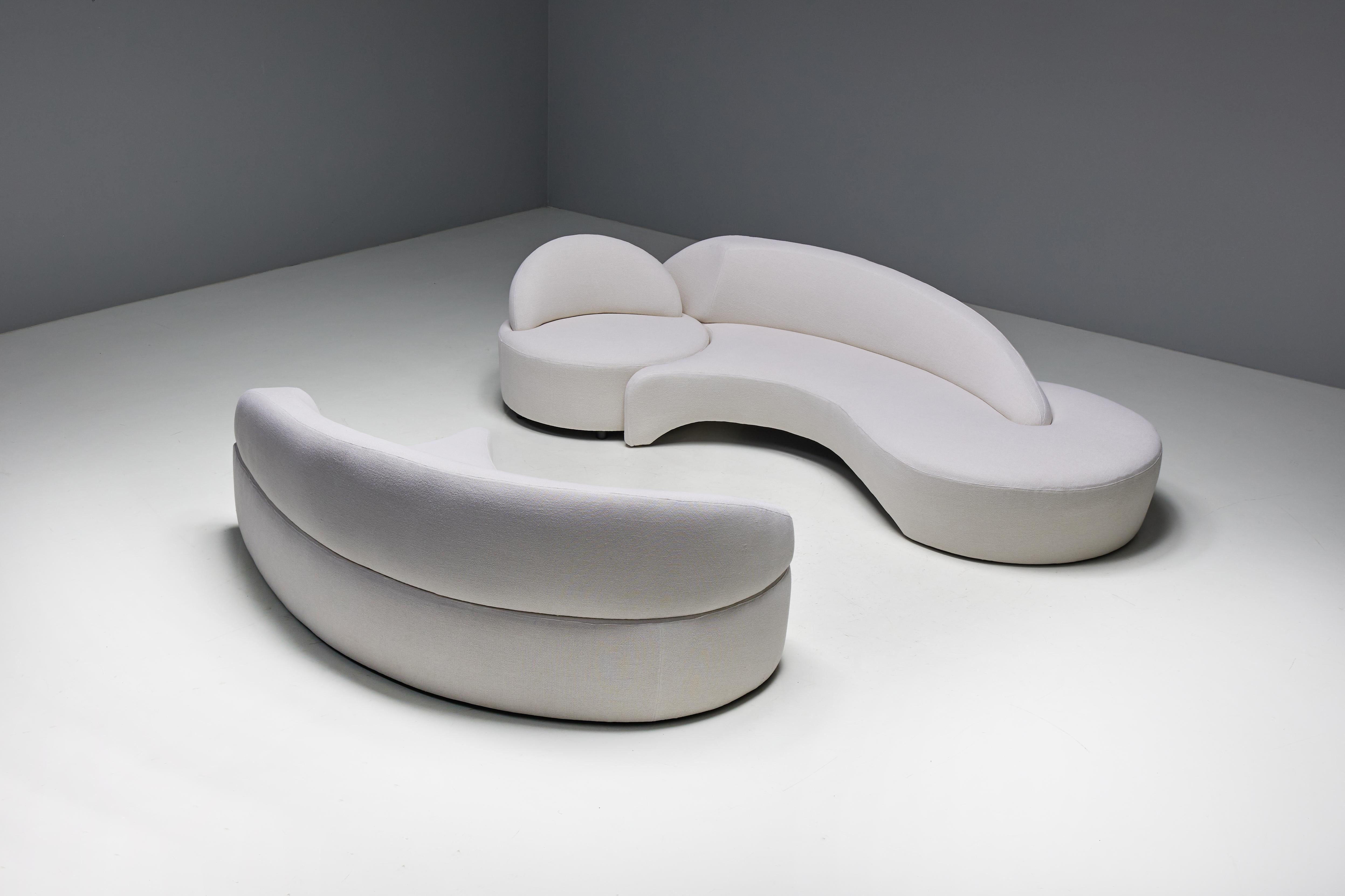 Sofá de Vladimir Kagan para Roche Bobois, Francia, 2003 en venta 8