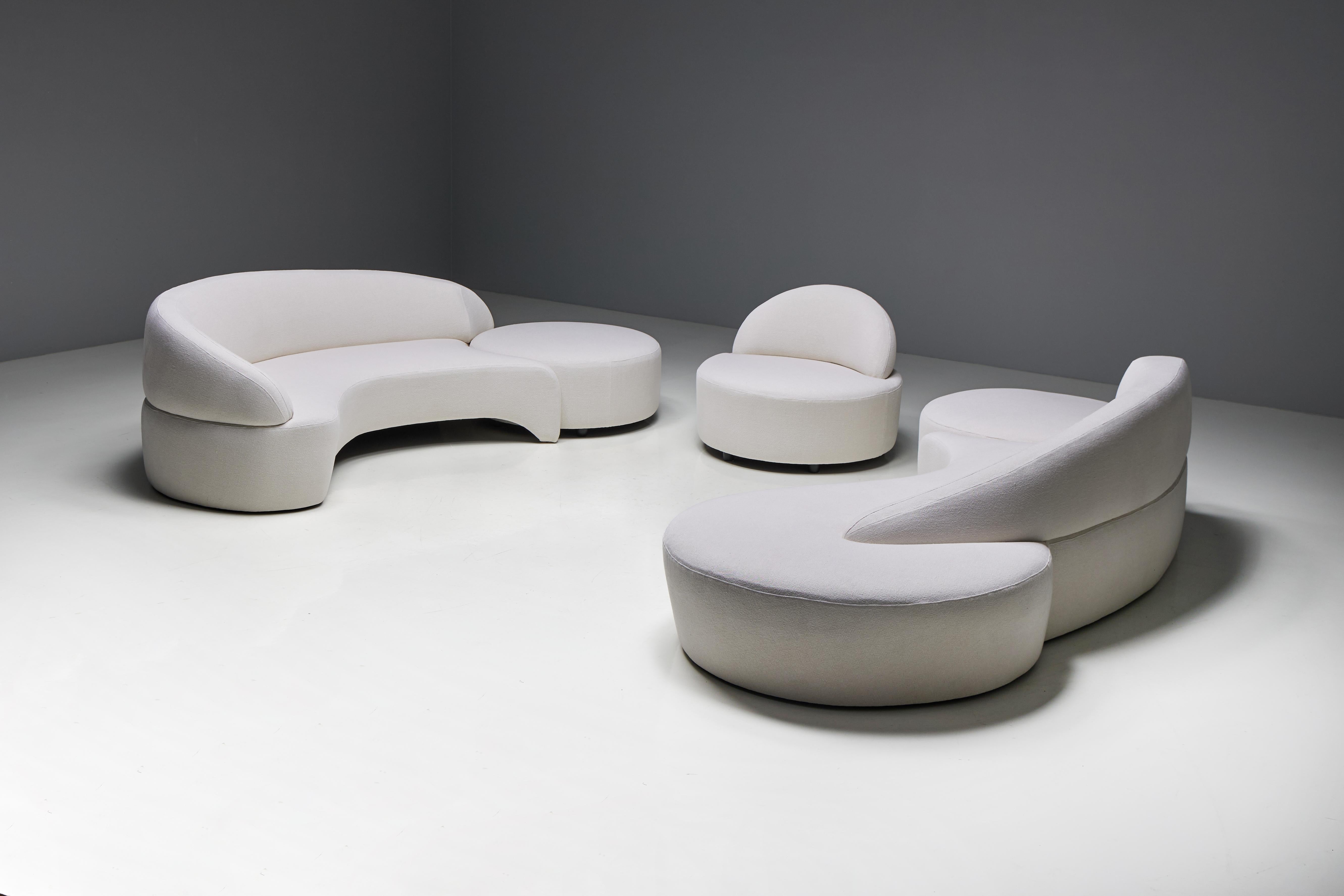 Sofá de Vladimir Kagan para Roche Bobois, Francia, 2003 en venta 13