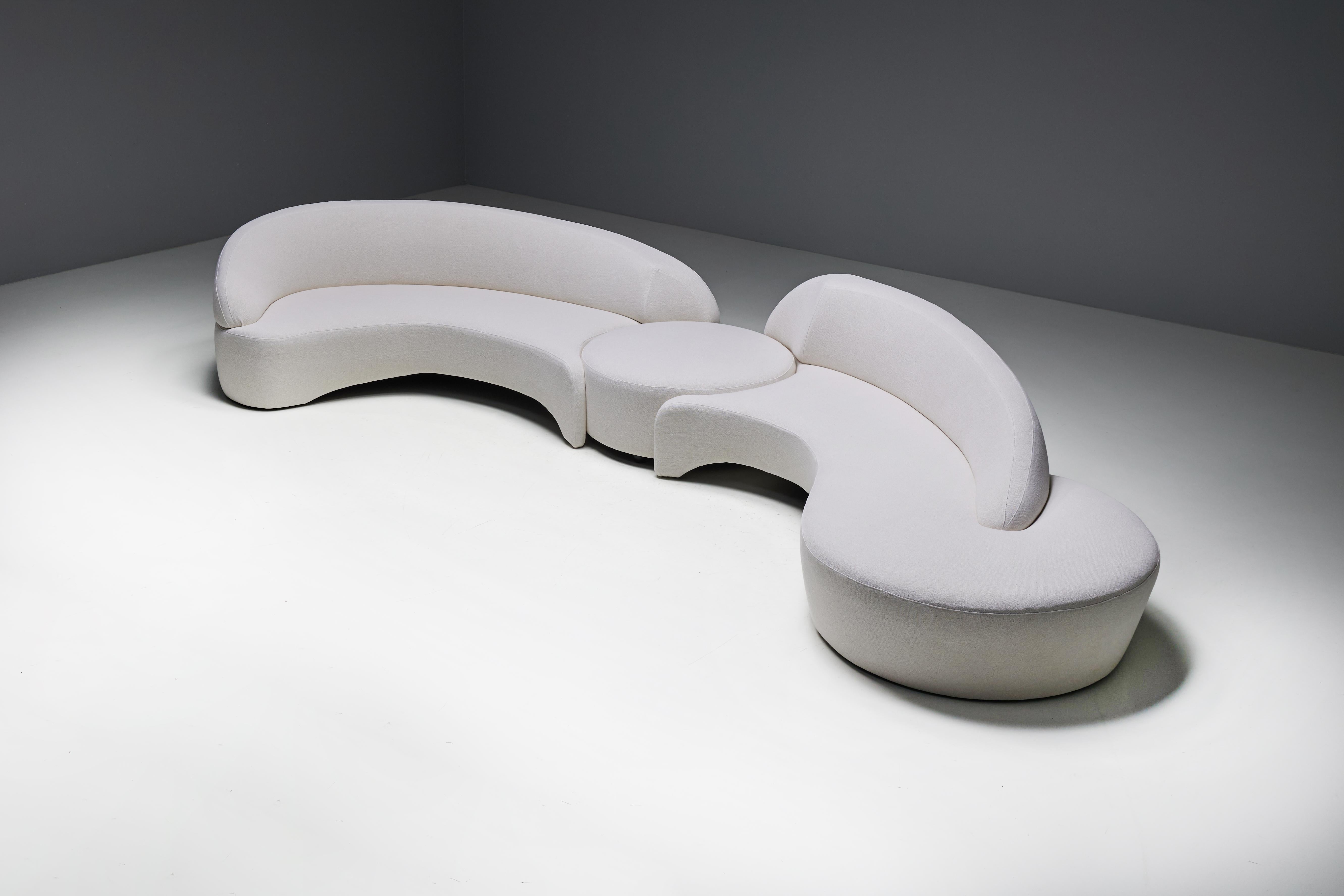 Sofá de Vladimir Kagan para Roche Bobois, Francia, 2003 Moderno de mediados de siglo en venta