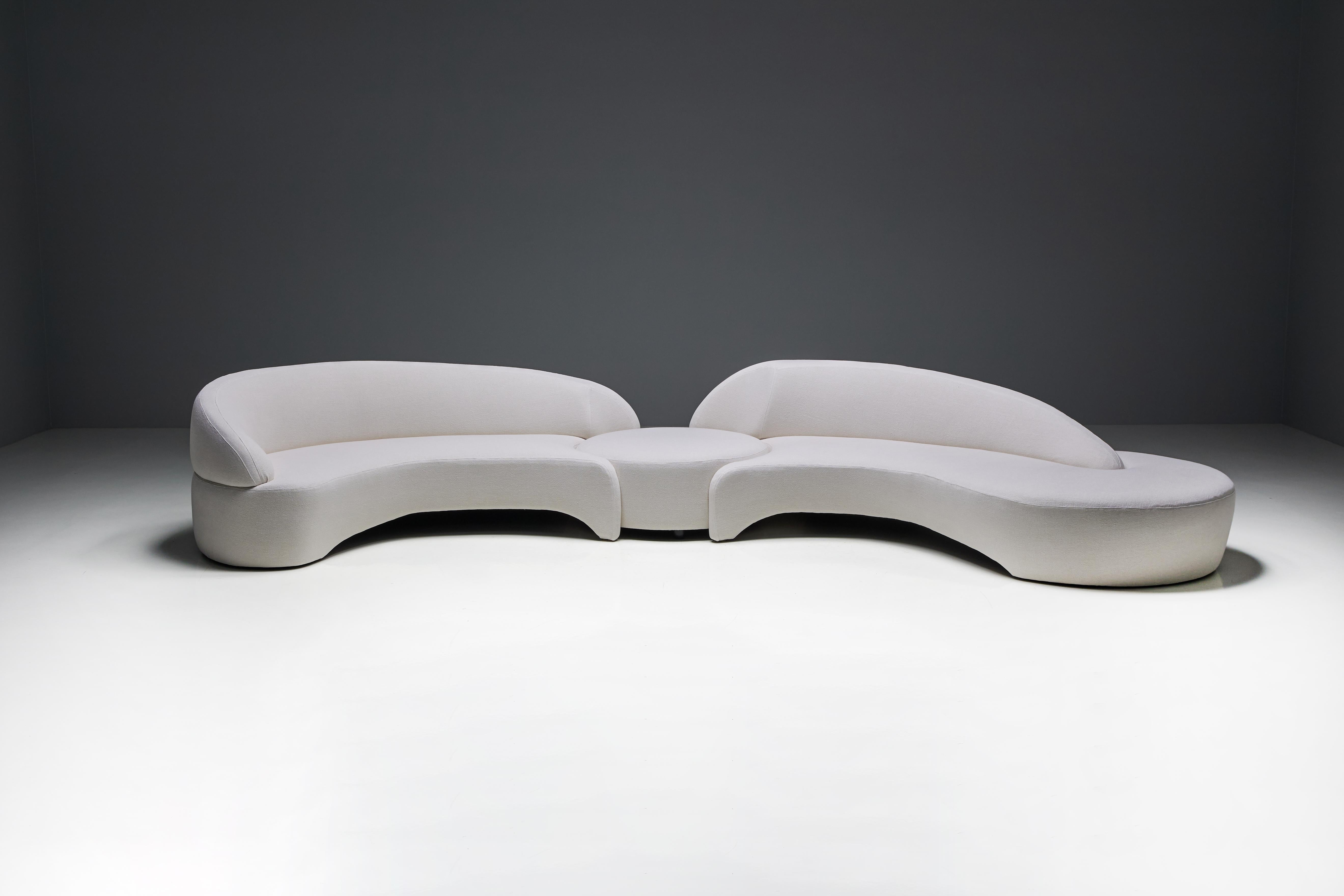 Sofá de Vladimir Kagan para Roche Bobois, Francia, 2003 Francés en venta