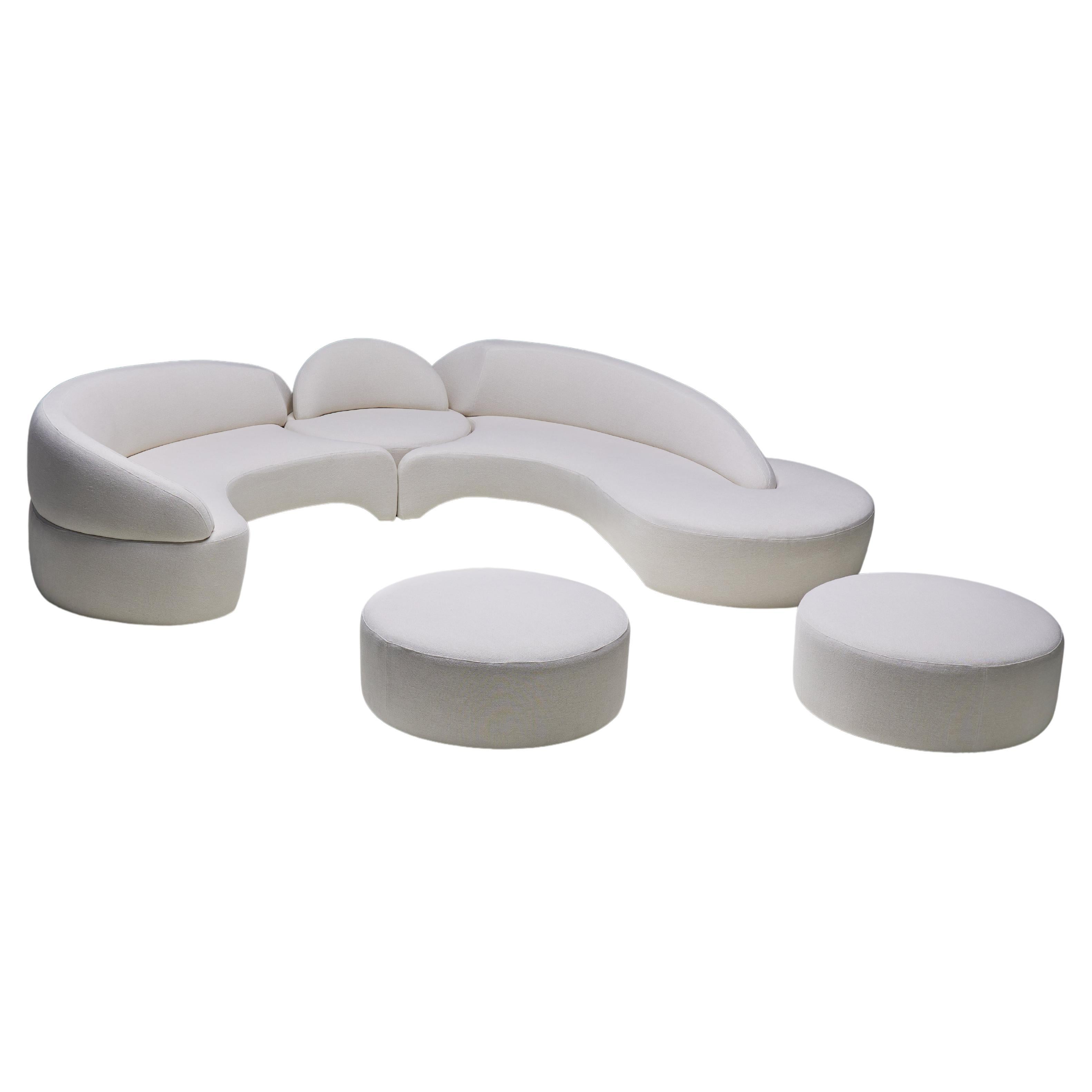 Sofa by Vladimir Kagan for Roche Bobois, France, 2003
