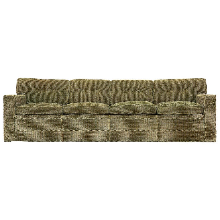 Sofa By W And J Sloane For At 1stdibs, Sloane Leather Sofa
