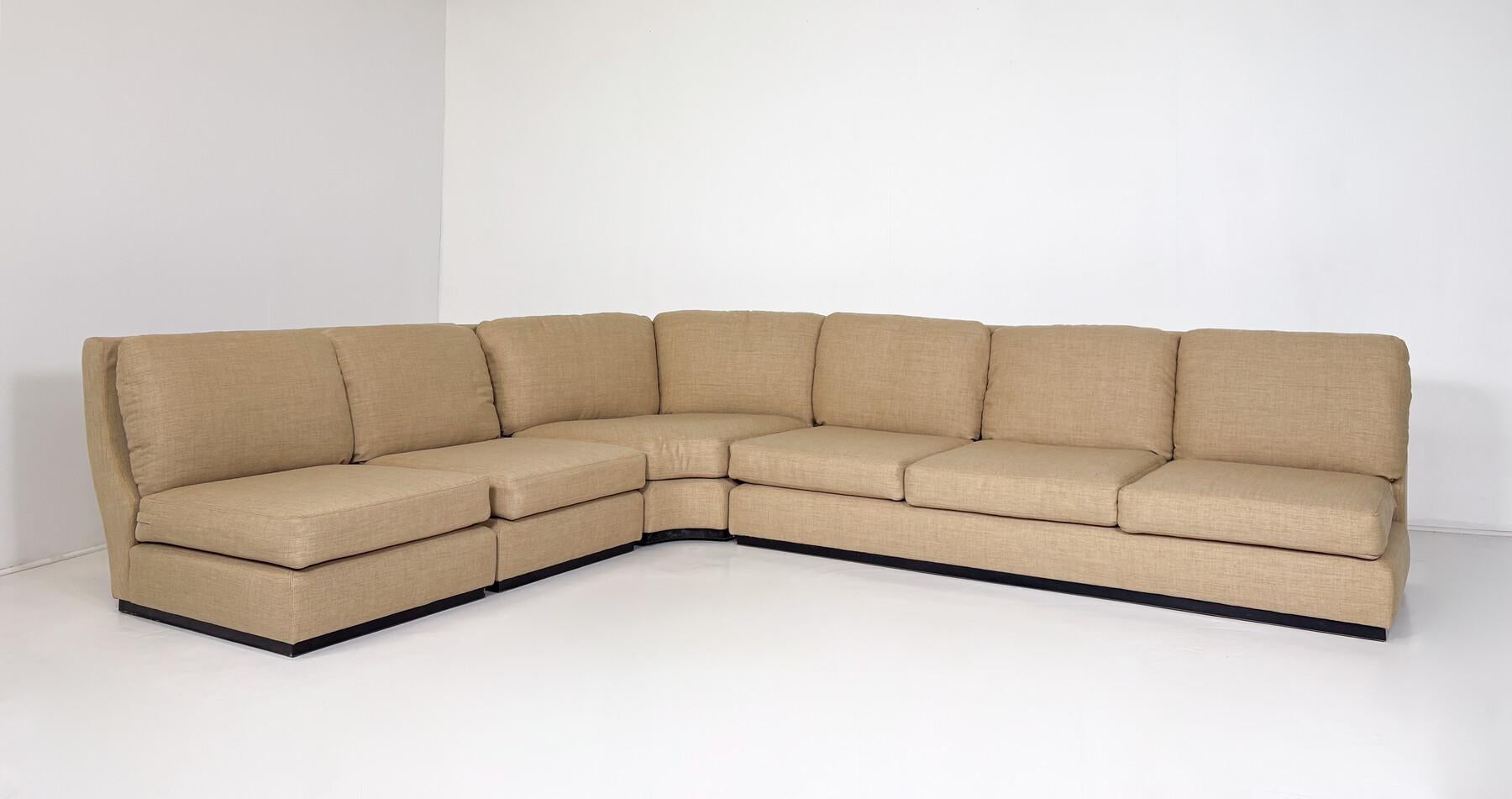 Sofa von Willy Rizzo für Mario Sabot, Italien, 1970er Jahre im Angebot 3