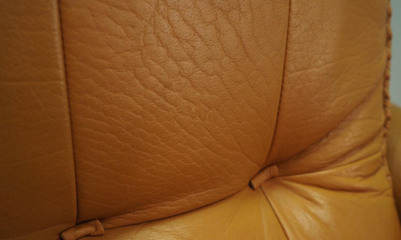 Other Sofa Classic Leather Danish Design Midcentury