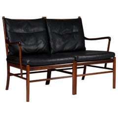Sofa “Colonial” Designed by Ole Wanscher for P. Jeppesen, Denmark, 1950s