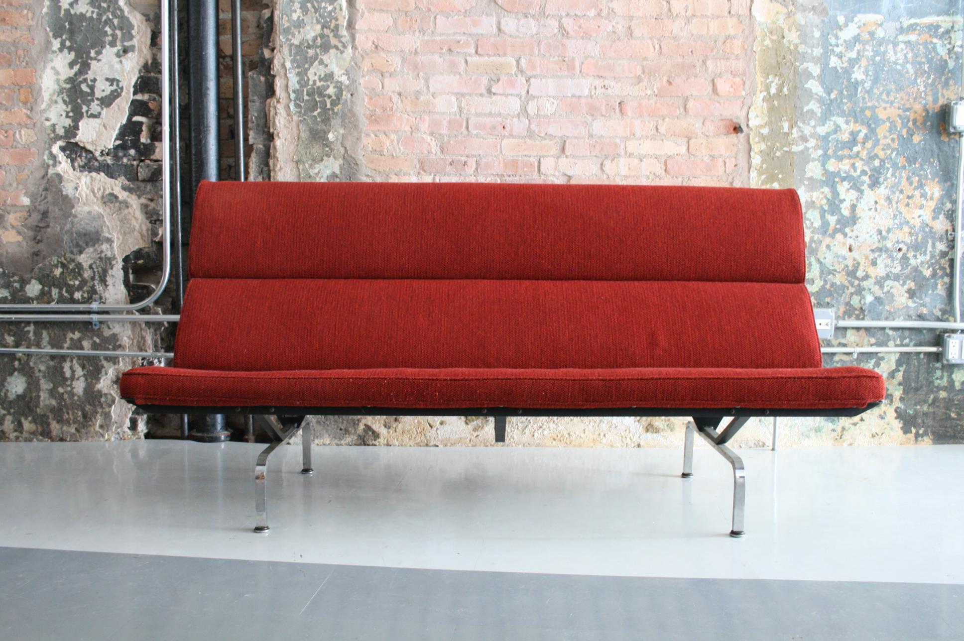 American Sofa Compact by Ray and Charles Eames for Herman Miller