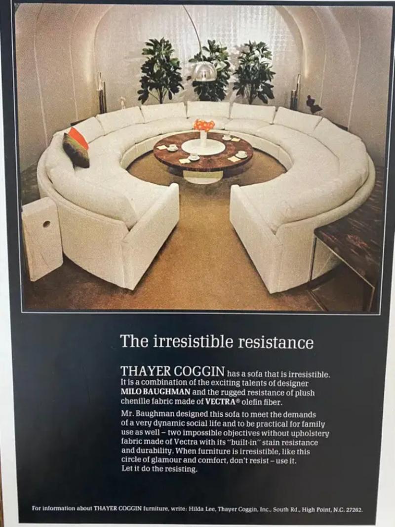 Sofa Console Tables in Brazilian Rosewood by Milo Baughman for Thayer Coggin For Sale 4