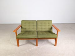 Sofa Couch France & Søn Ole Gjerlov Knudson Torben Lind Teak