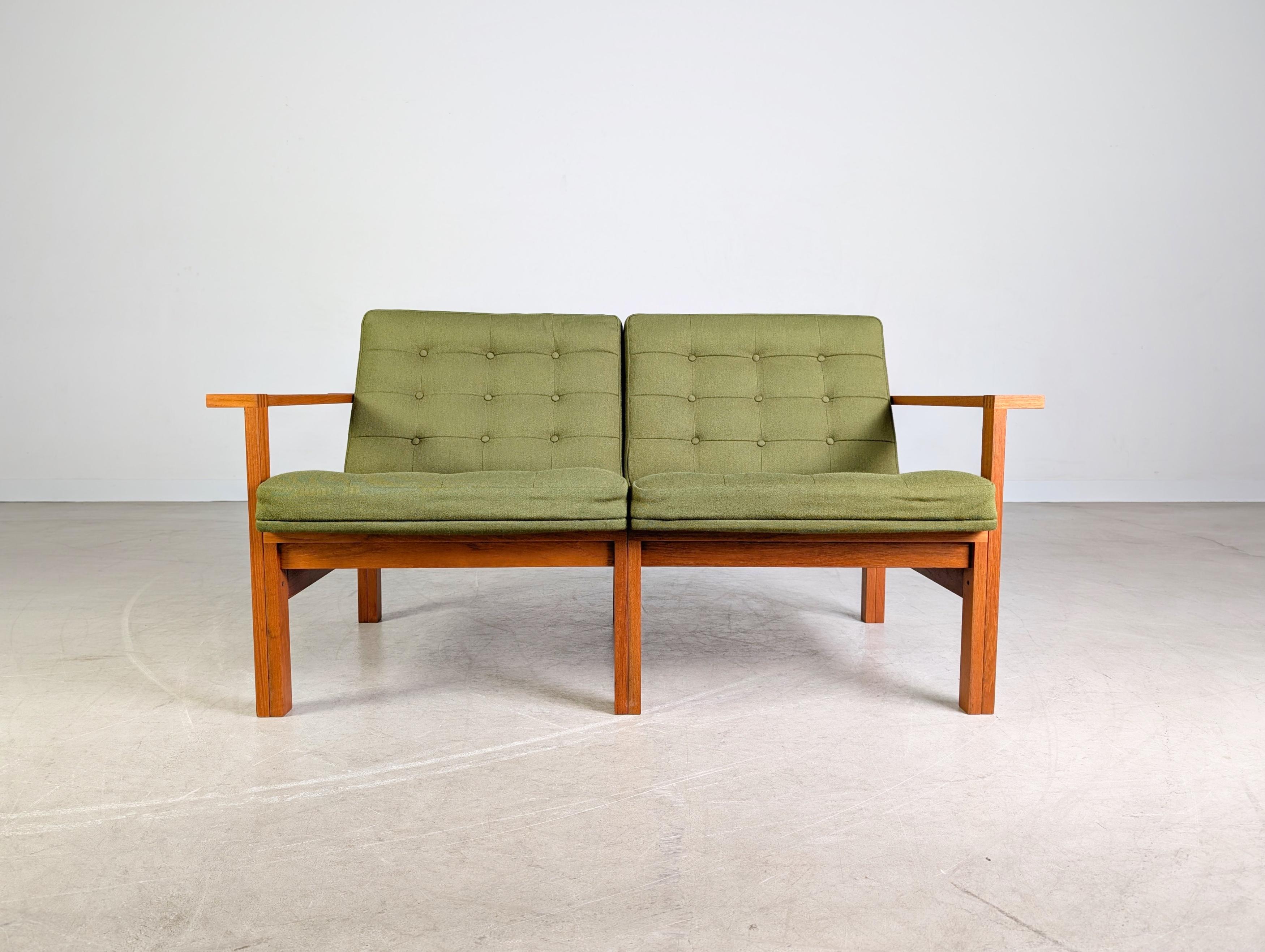 Sofá Couch France & Søn Ole Gjerlov Knudson Torben Lind Teca Moderno de mediados de siglo en venta