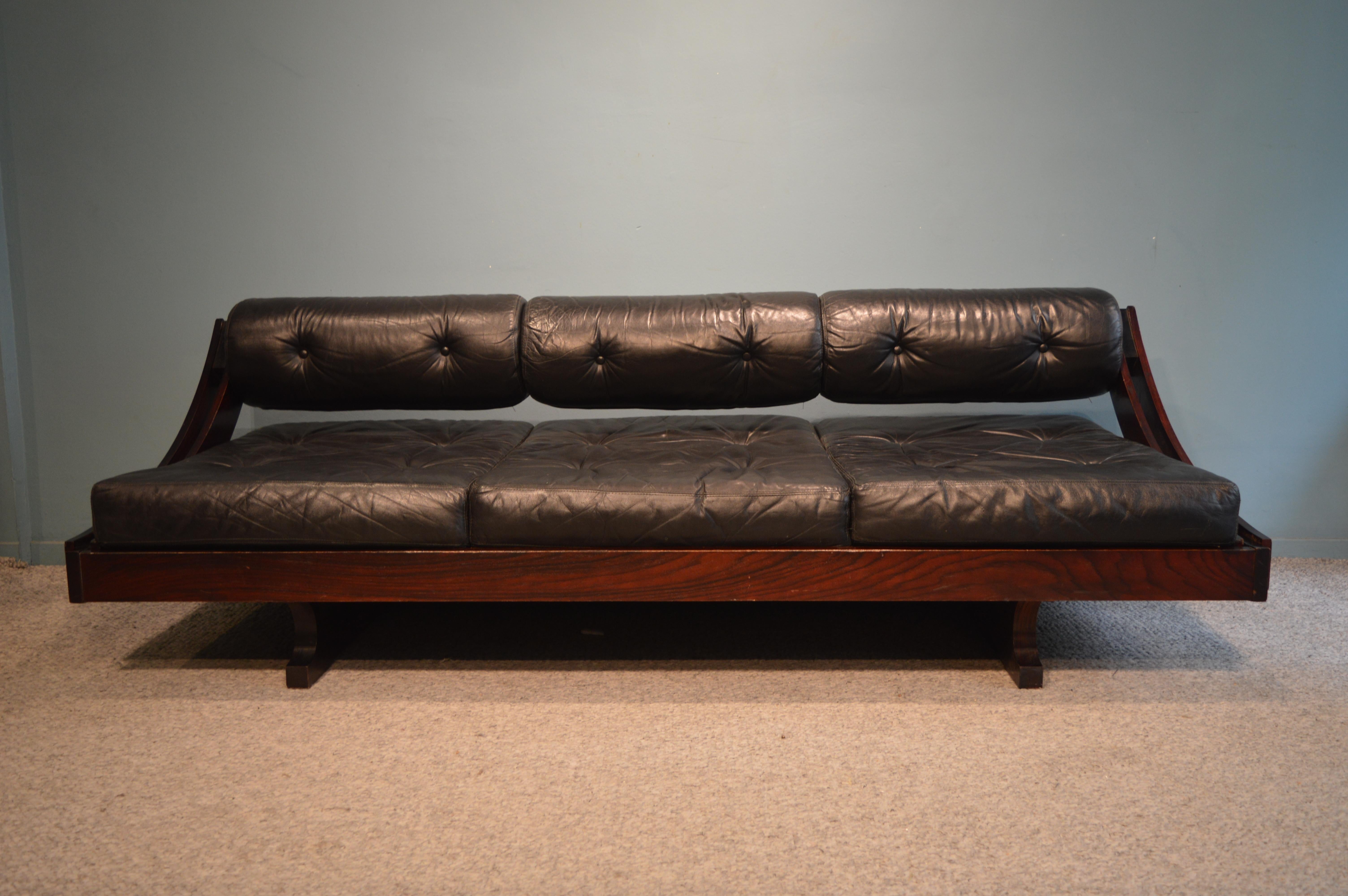 Mid-Century Modern Sofa Daybed by Gianni Songia