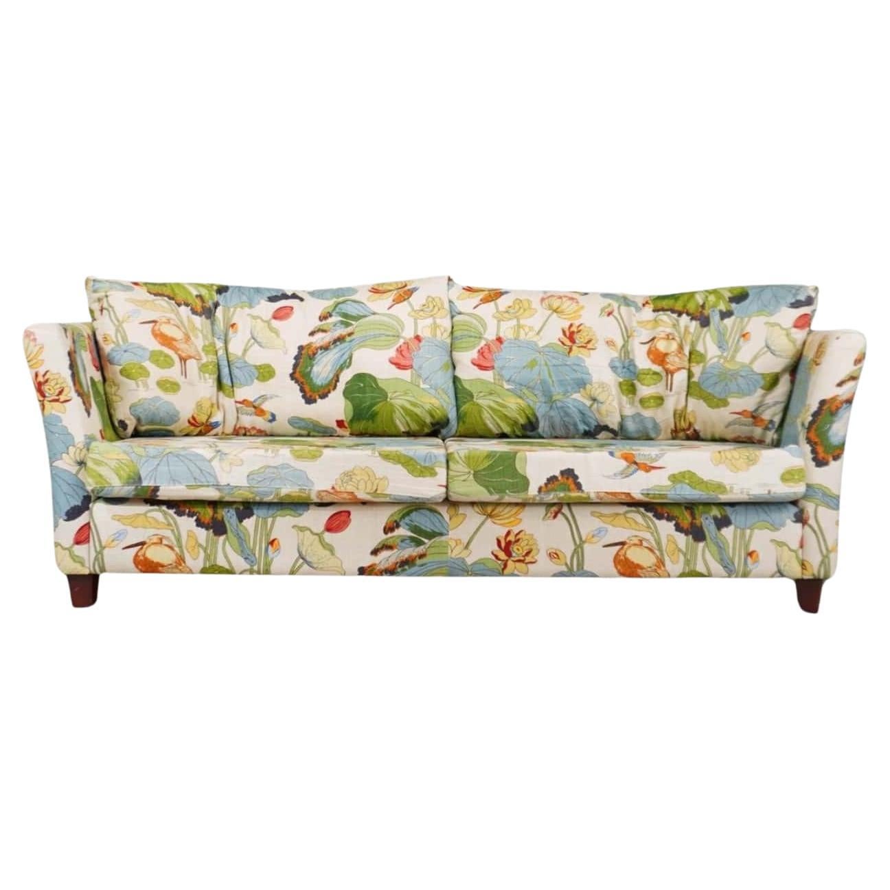 Sofa Designed by Josef Frank for Svenskt Tenn in 1930 Lotus Print