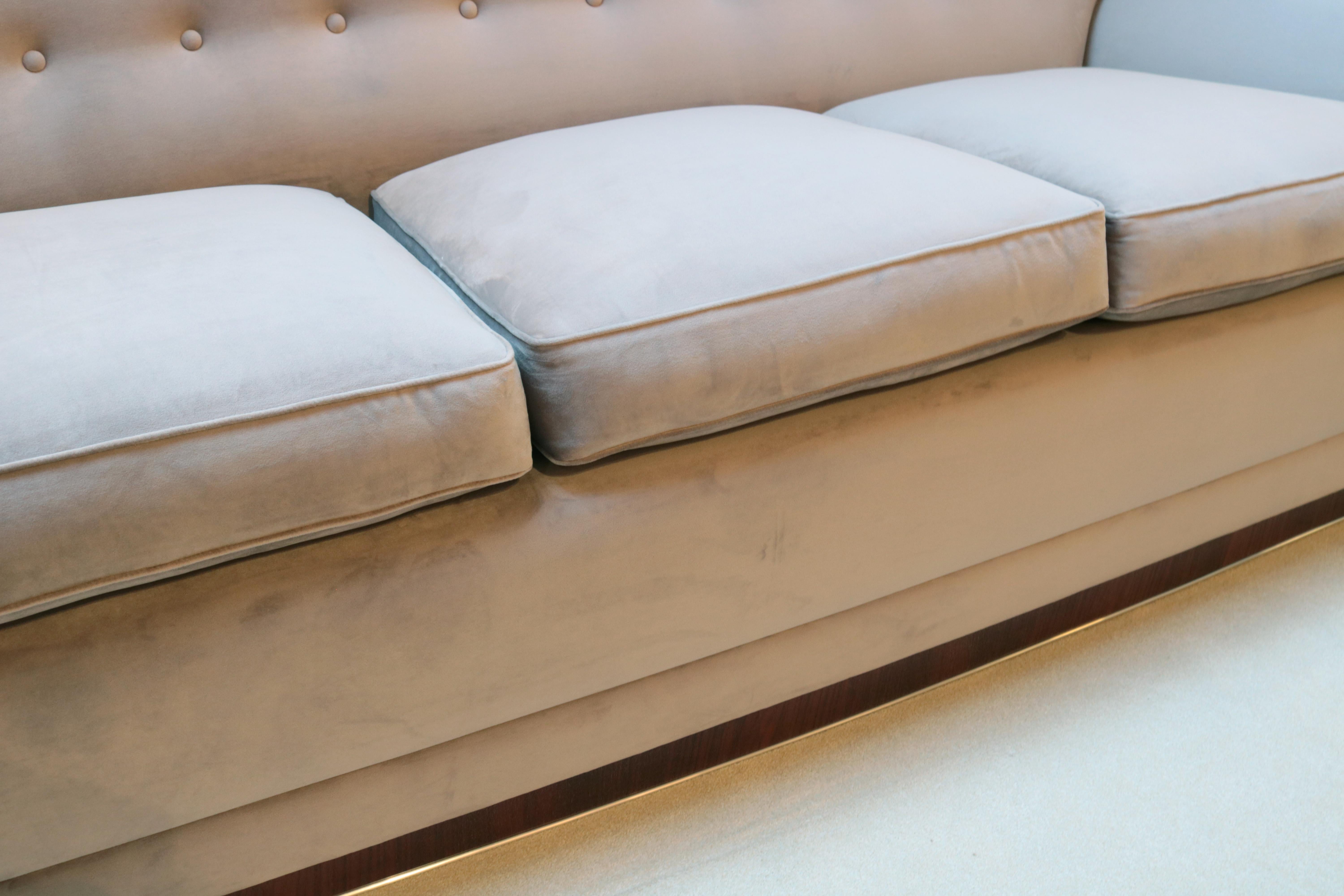 Art Deco Sofa Designed by René Drouet