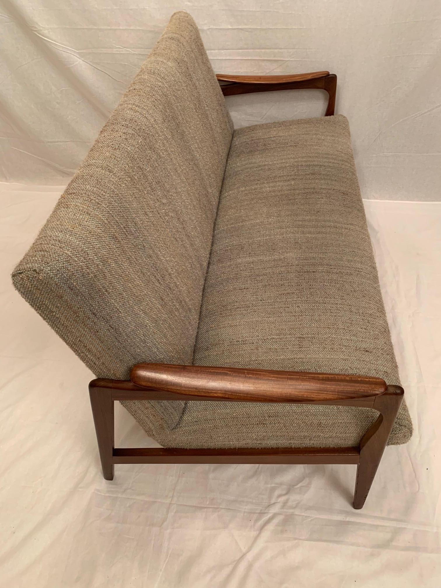 Mid-Century Modern Sofa Designed by Rolf Rastad & Adolf Relling, Dokka Mobler, 1960s For Sale