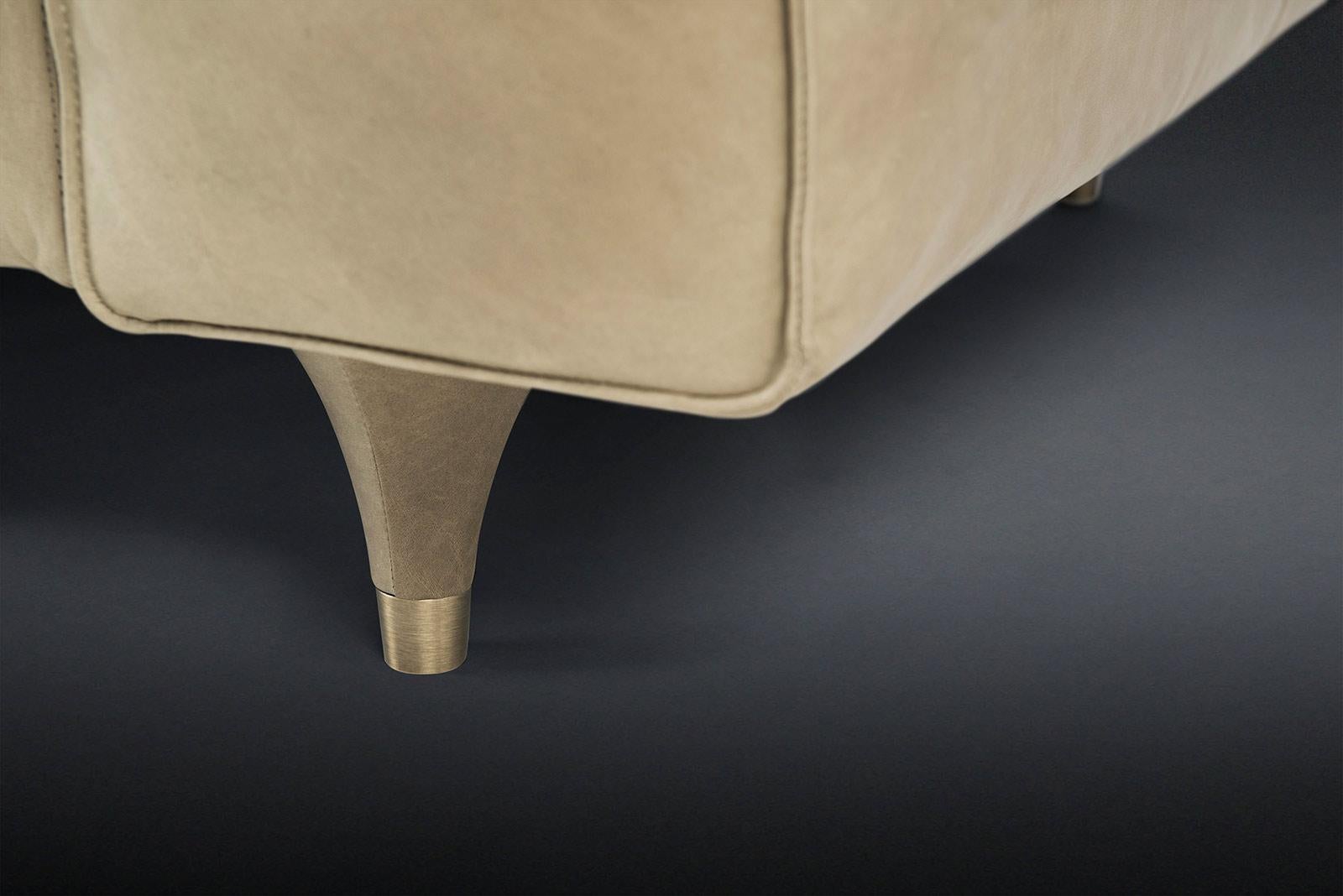 Modern Sofa Eve Bag, with Hold-All Armrest, Italy For Sale