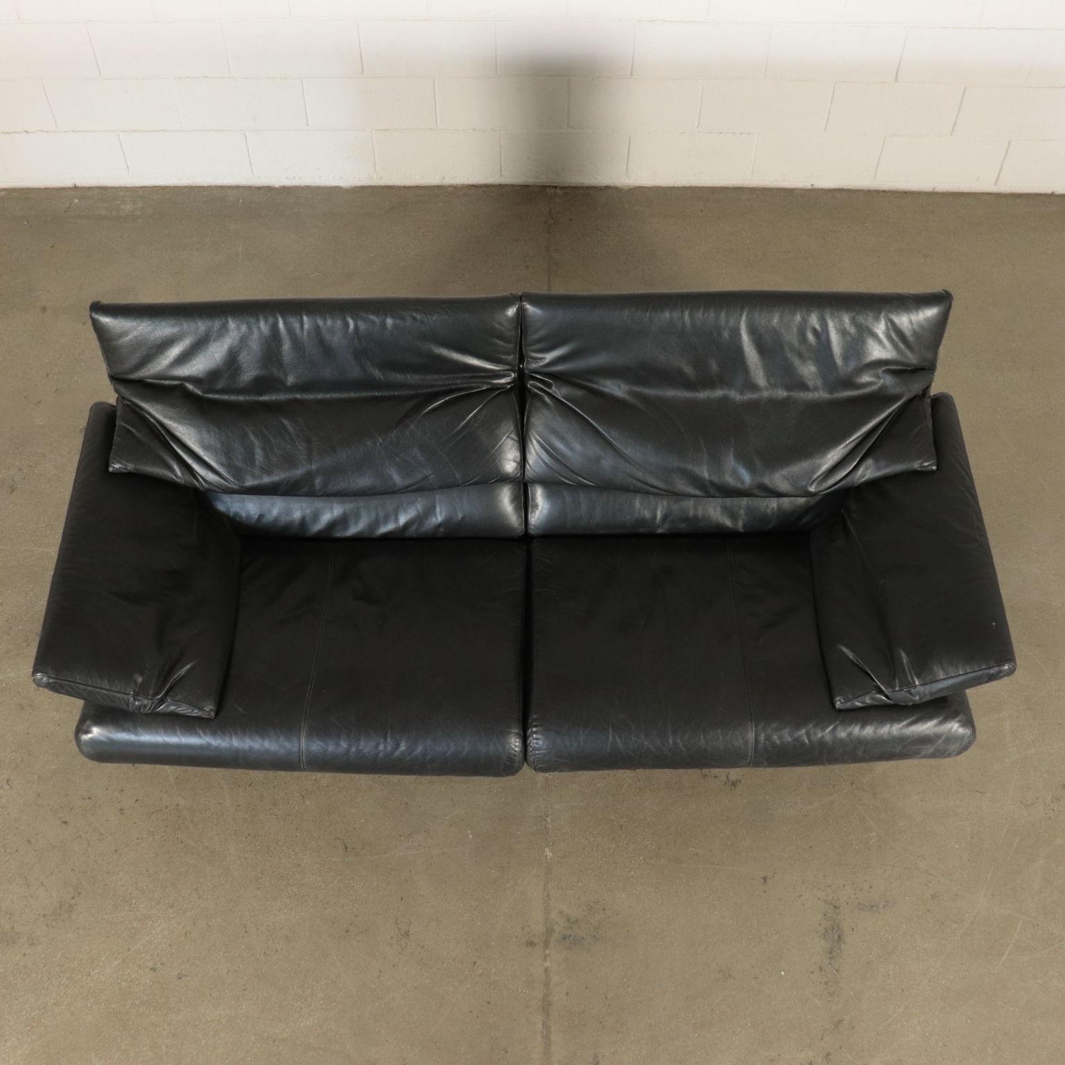 Sofa Foam and Leather Italy 1980s-1990s Paolo PIva for B&B 3