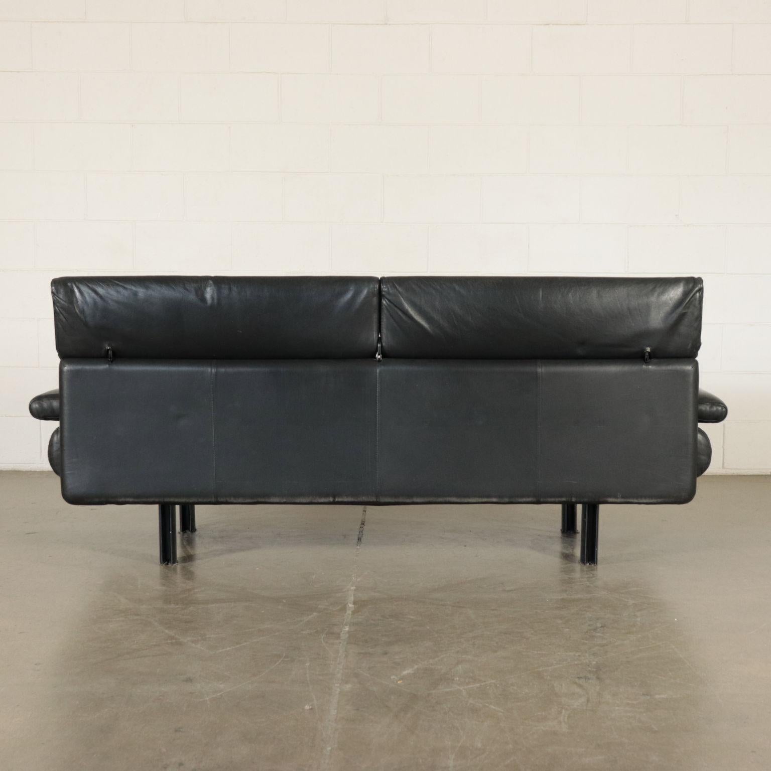 Sofa Foam and Leather Italy 1980s-1990s Paolo PIva for B&B 7
