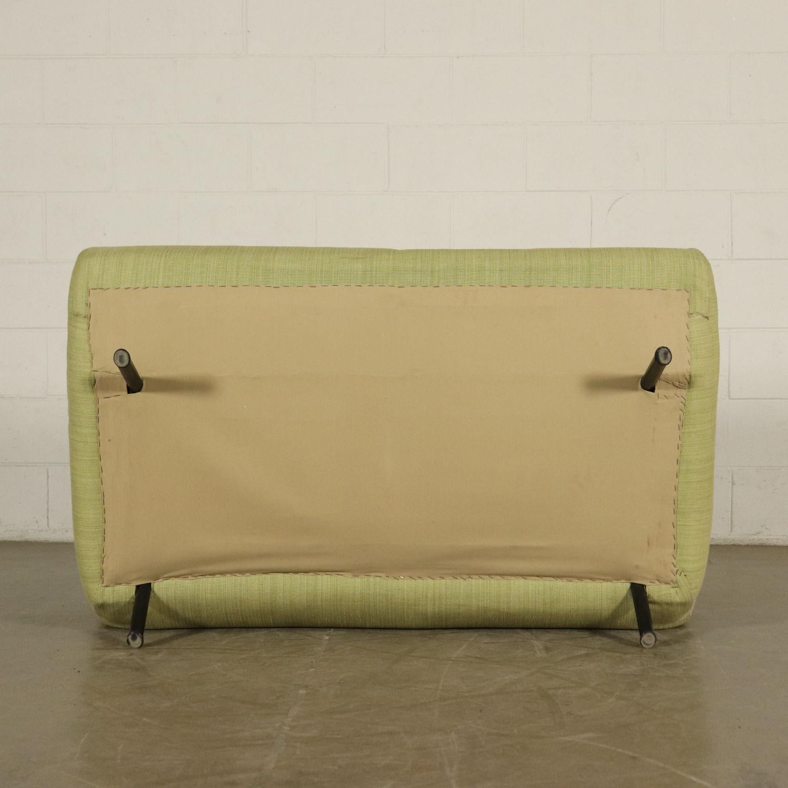 Sofa Foam, Fabric and Brass Marco Zanuso, 1960s 3