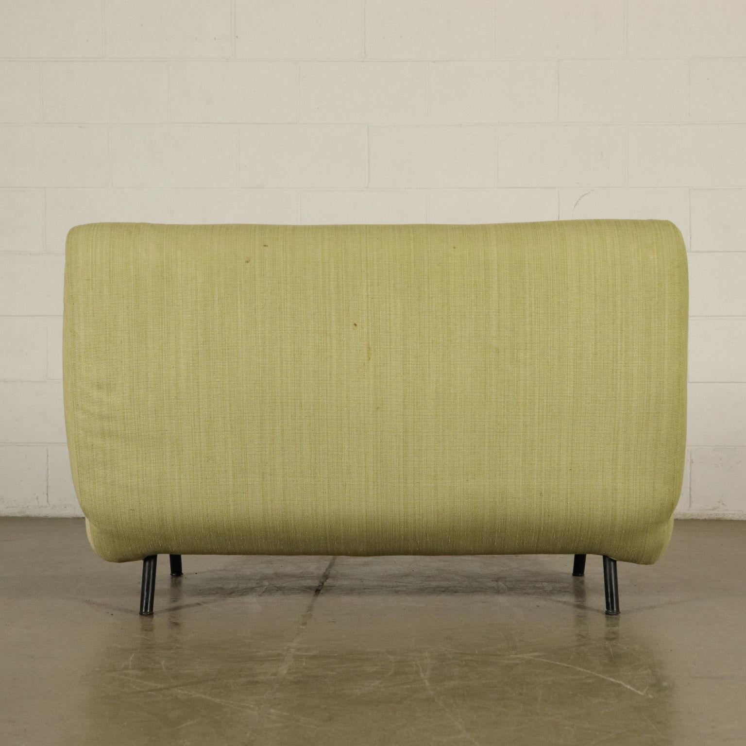 Sofa Foam, Fabric and Brass Marco Zanuso, 1960s 2