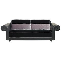 Sofa Frame Made Solid Timber  Wood Feather Backrest Pillow Lacquered Feet