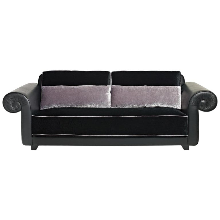 Sofa Frame Made Solid Timber  Wood Feather Backrest Pillow Lacquered Feet For Sale
