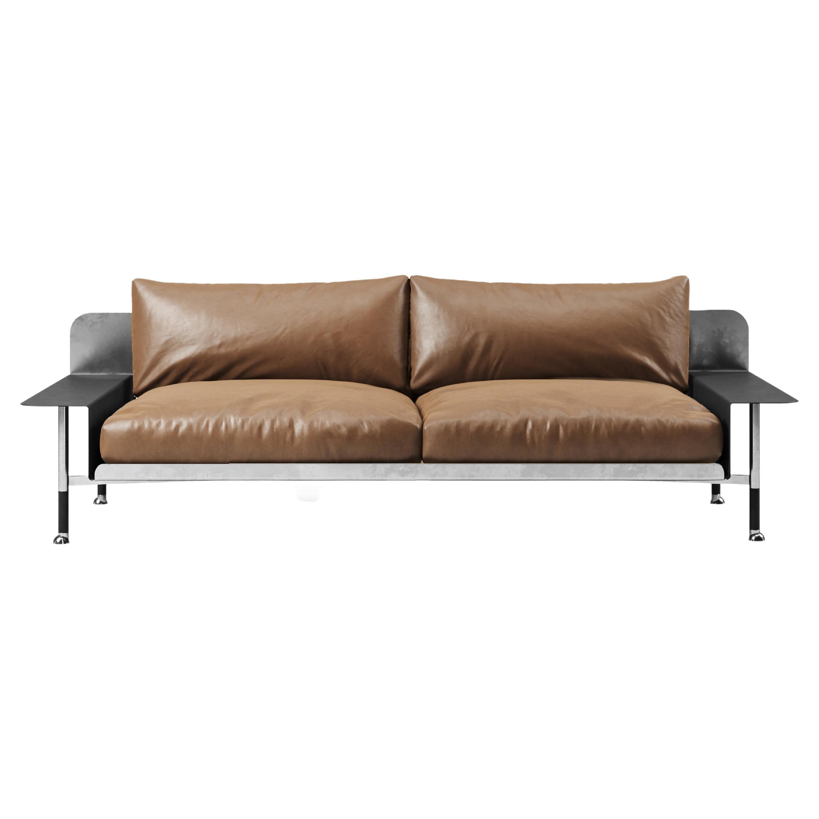 Sofa F.R.F.G. '2' with Armrests For Sale