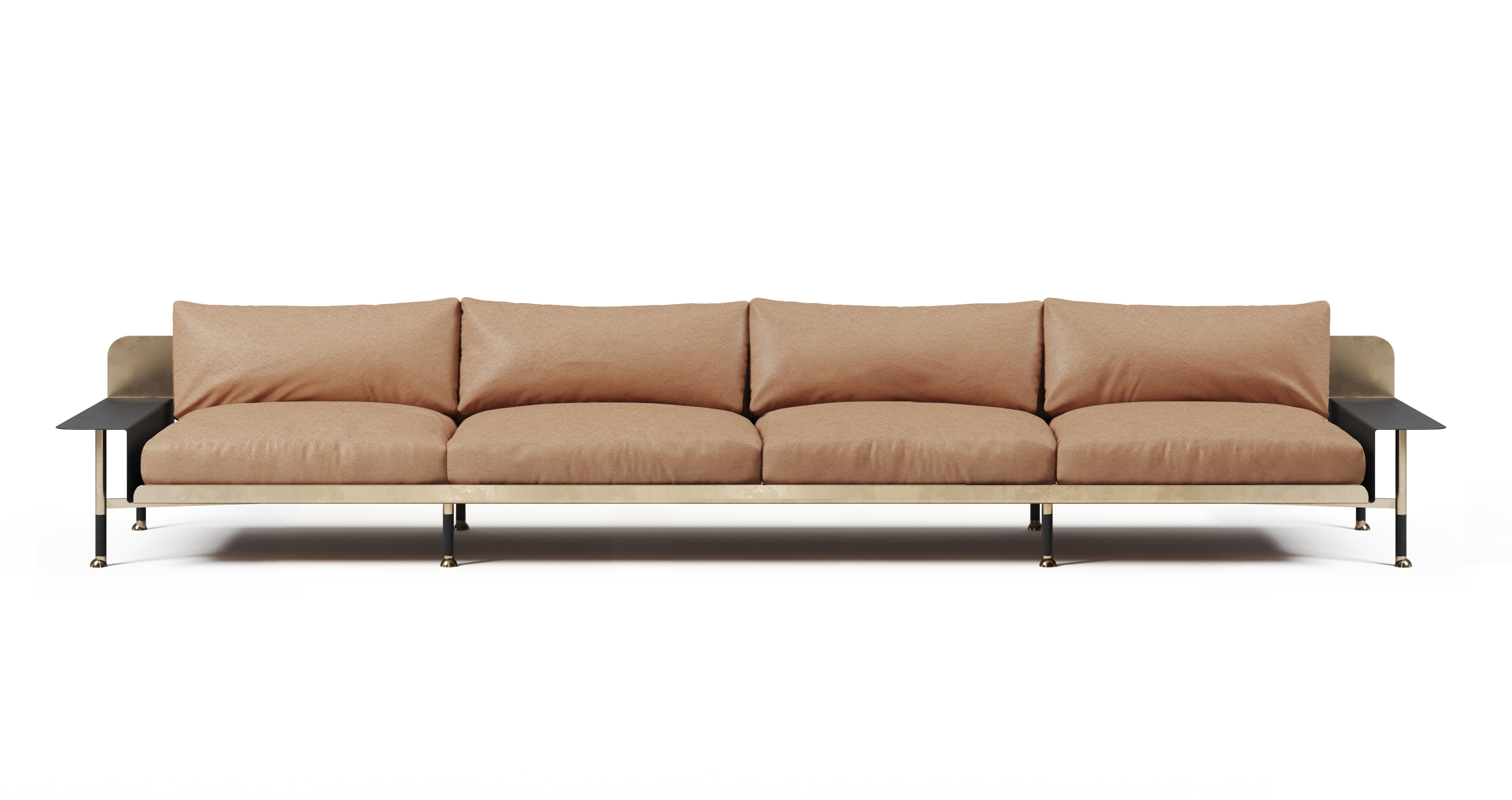 Sofa F.R.F.G. '4' mit Armlehnen (21. Jahrhundert und zeitgenössisch) im Angebot