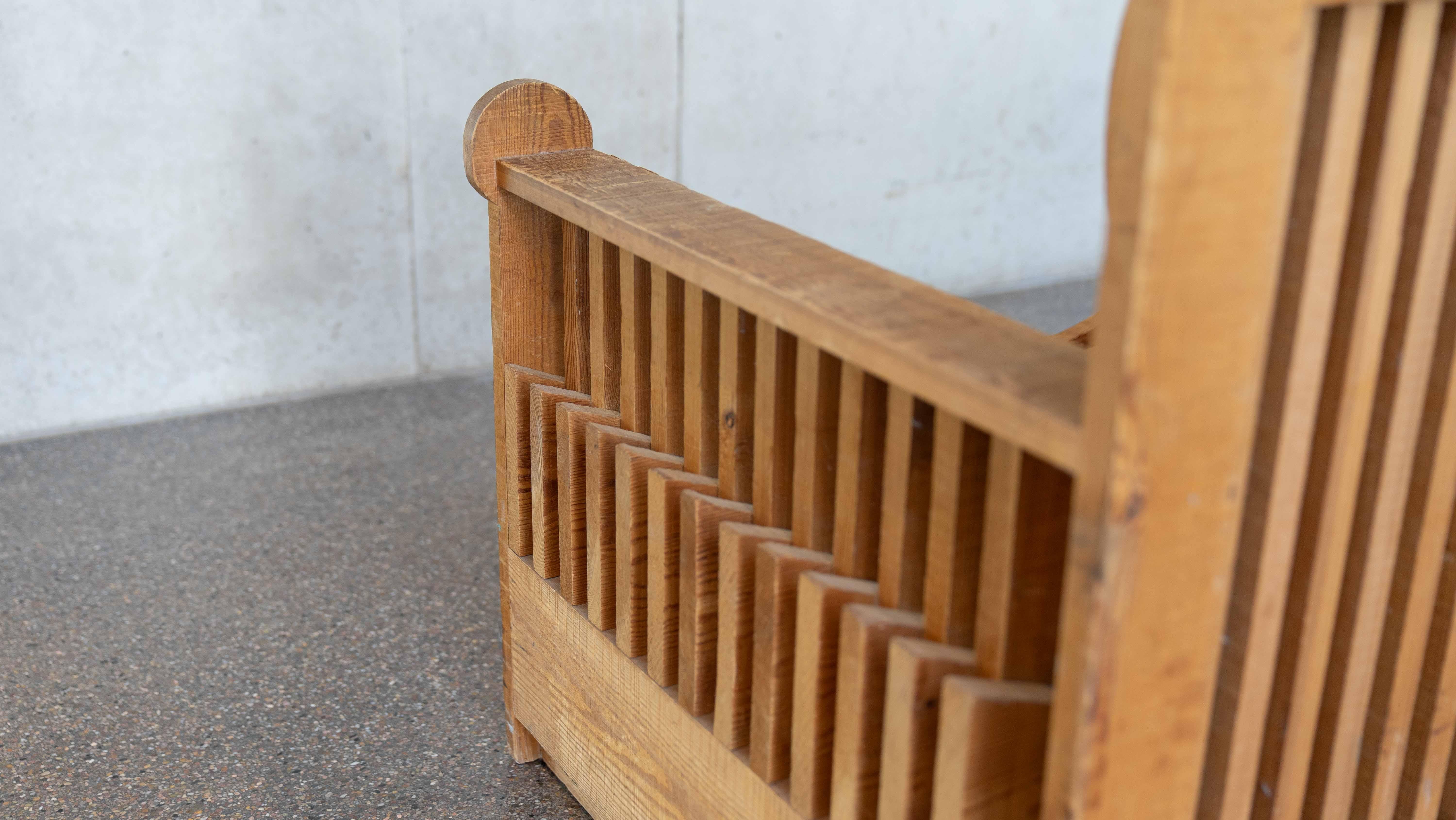 Sofa de la série Mobili nella Valle de Mario Ceroli pour Poltronova en vente 10